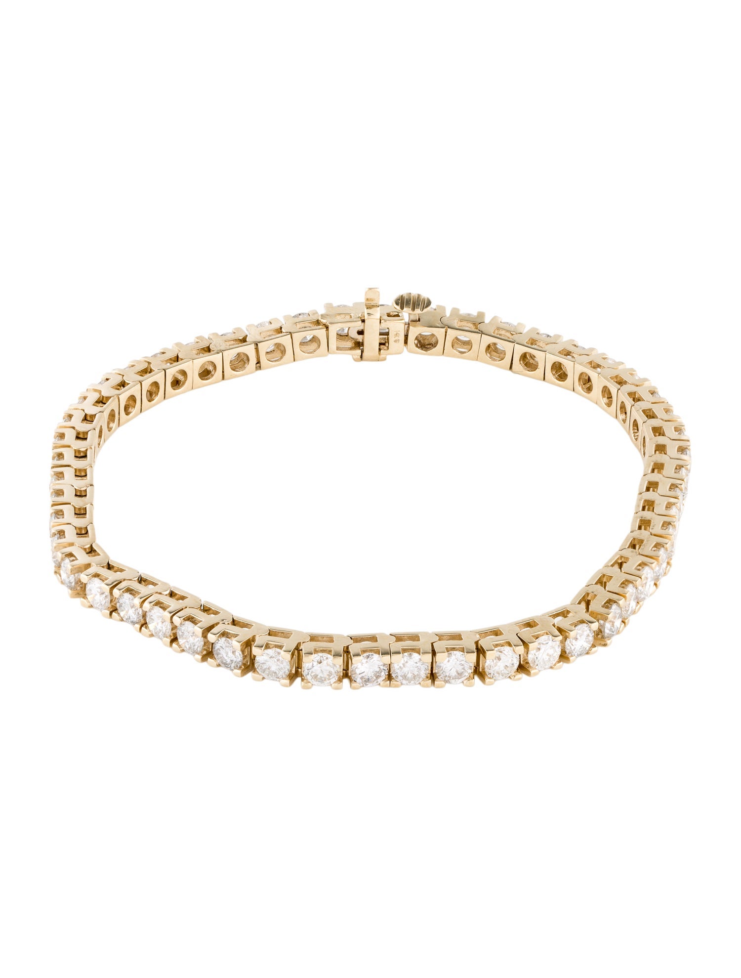 Bracelet 14K 7.50ctw Diamond Tennis