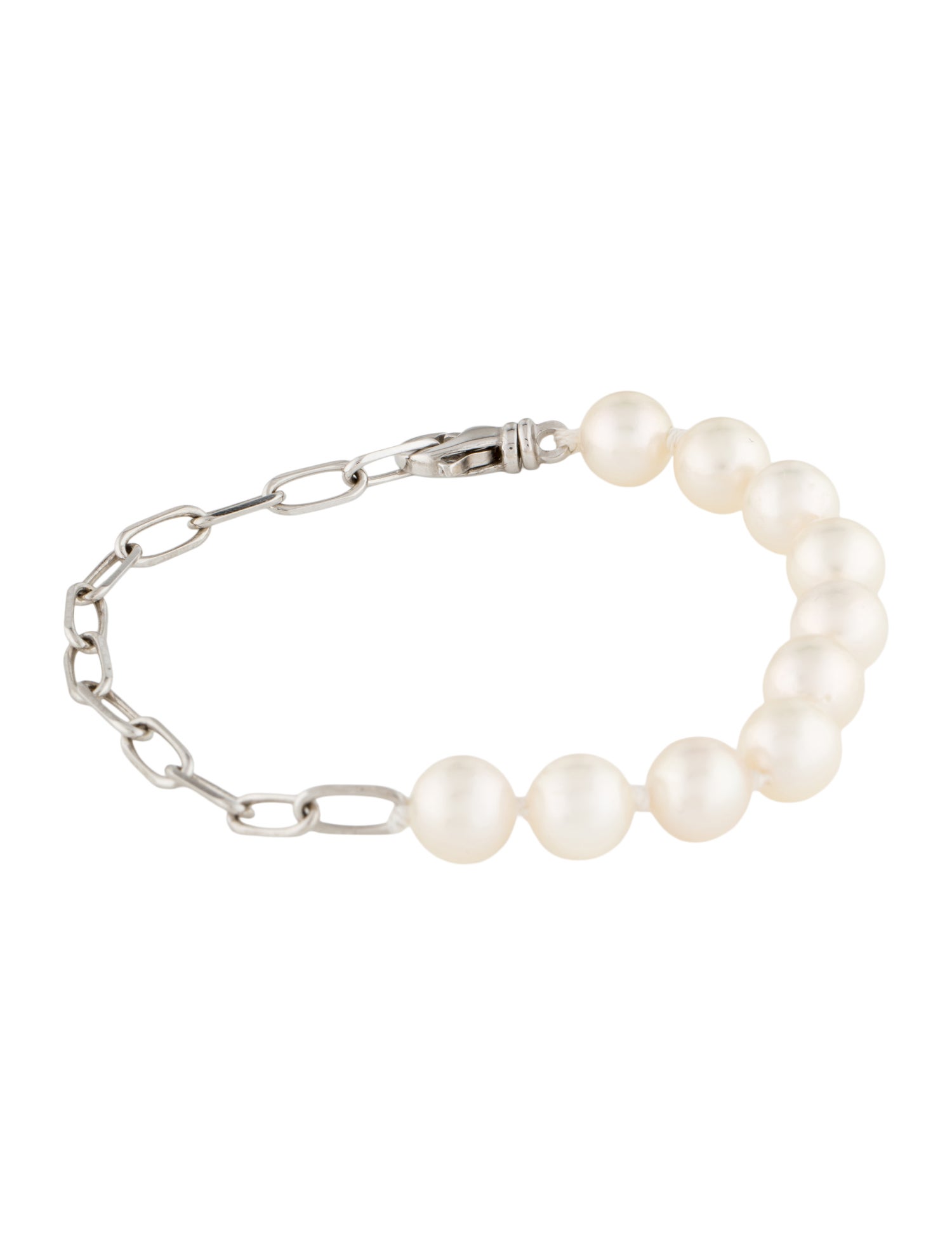 Bracelet 14K Pearl Link