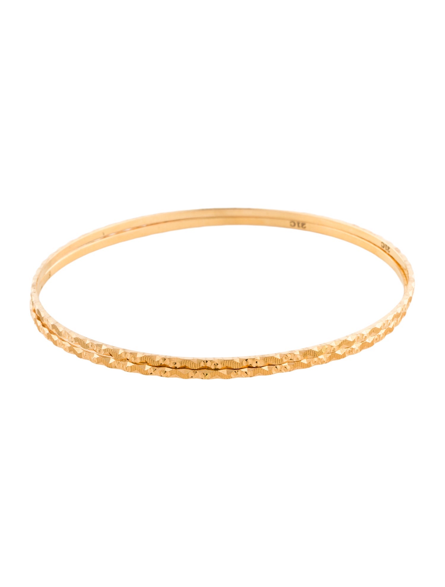 Bracelet 22K Bangle Set
