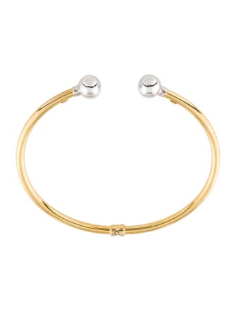 Bracelet 10K Hinged Cuff