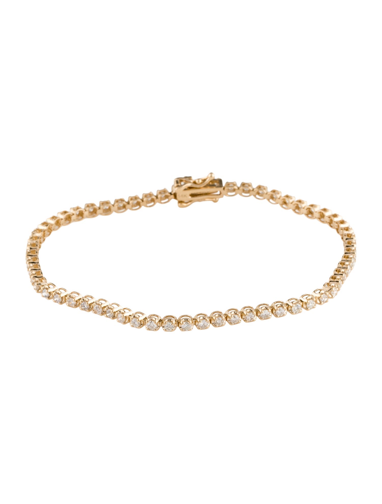 Bracelet 14K 2.00ctw Diamond Tennis