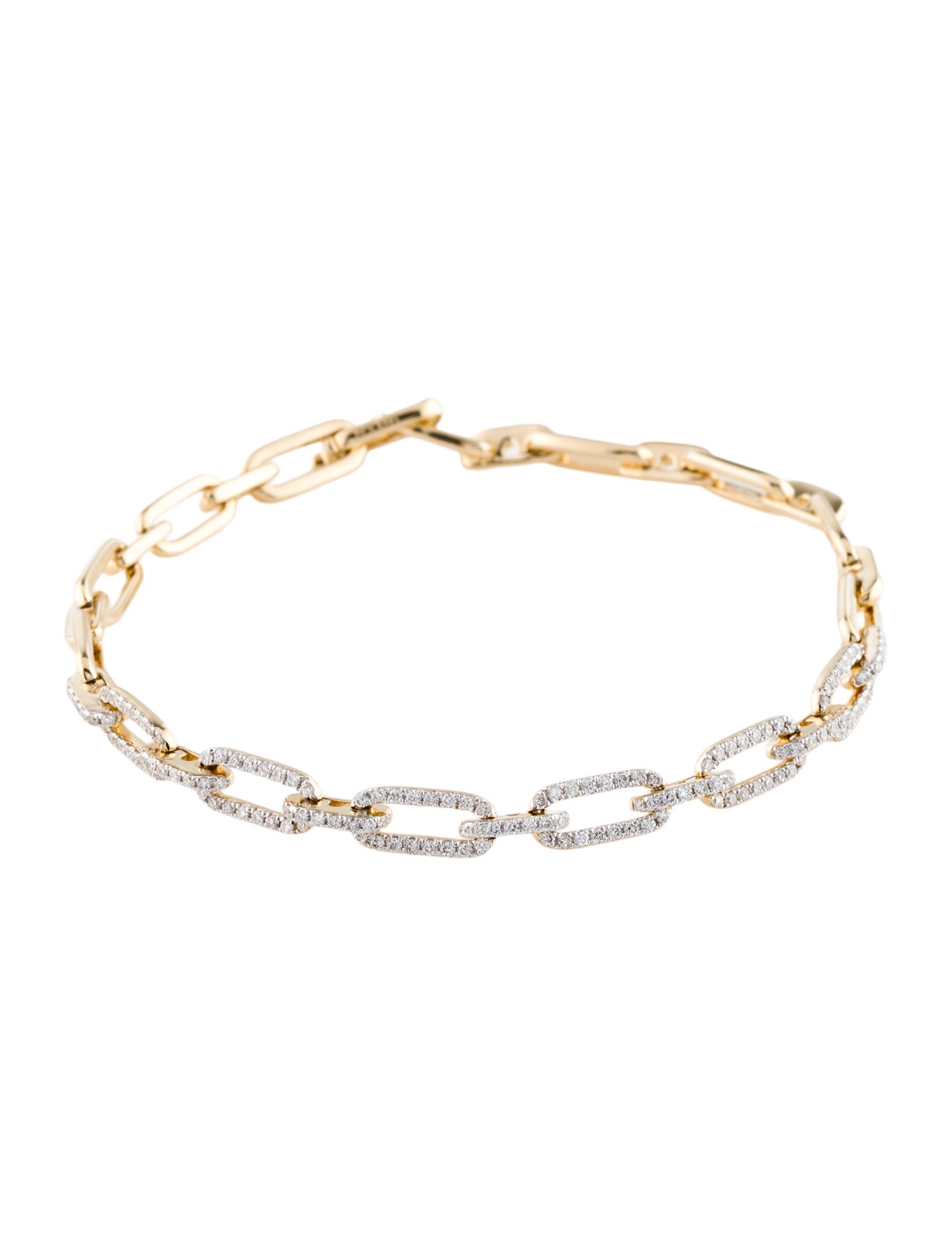 Bracelet 14K Diamond Link