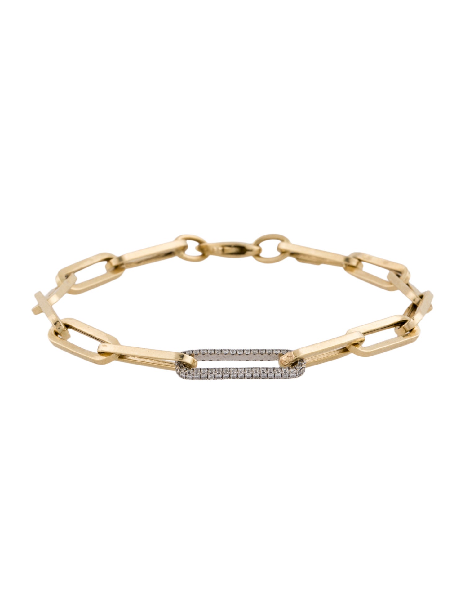 Bracelet 14K Diamond Link
