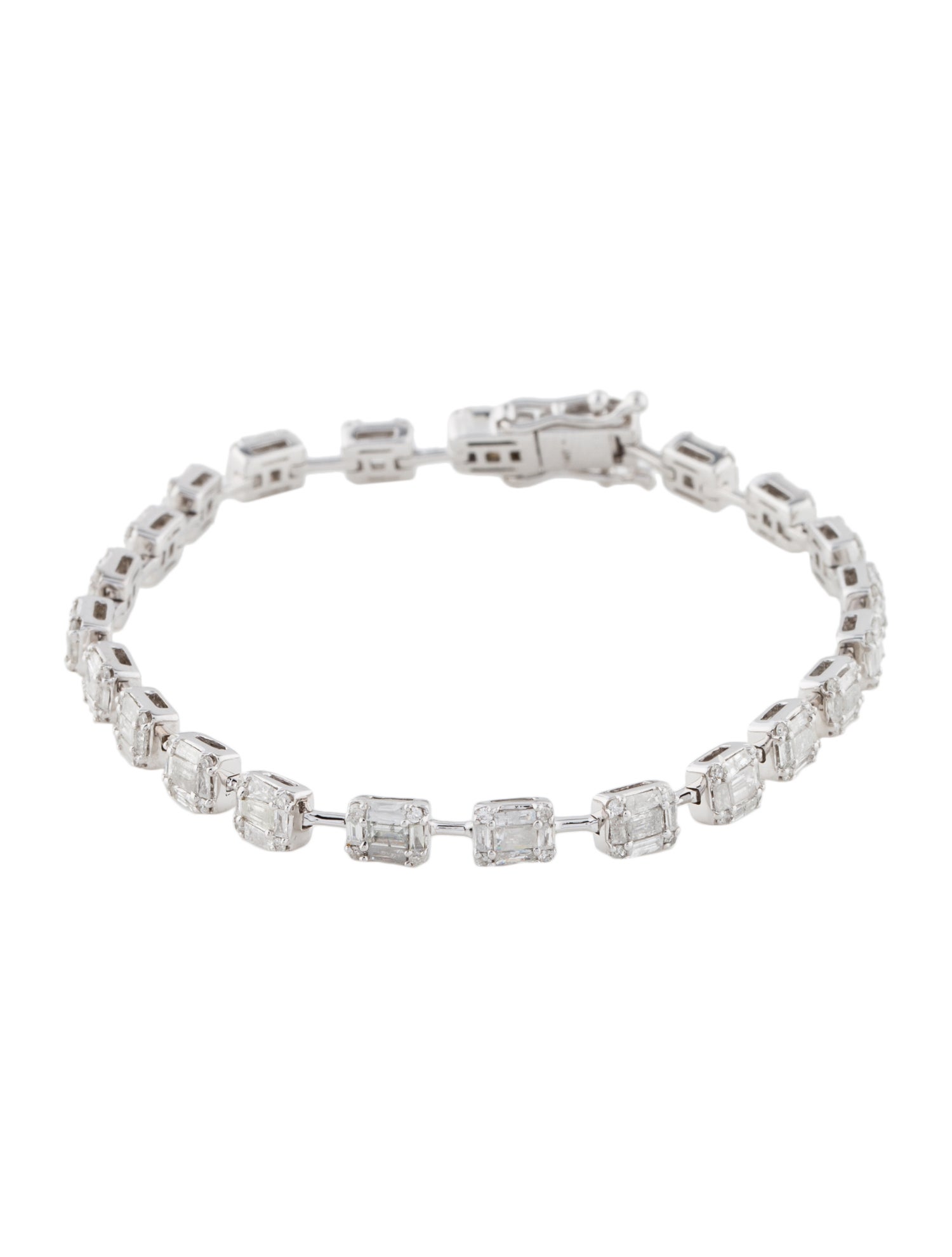 Bracelet 14K Diamond Link Bracelet