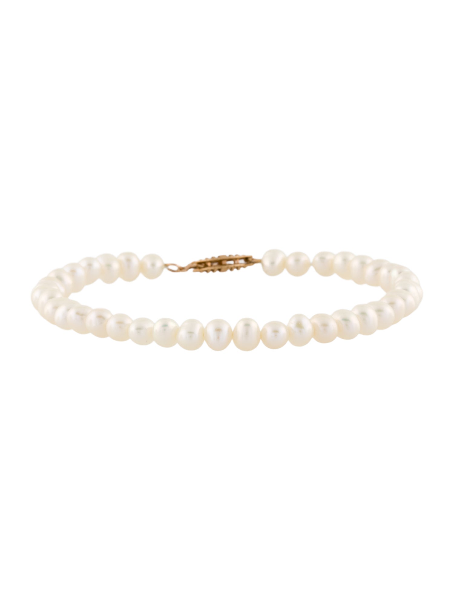 Bracelet 10K Pearl Bracelet