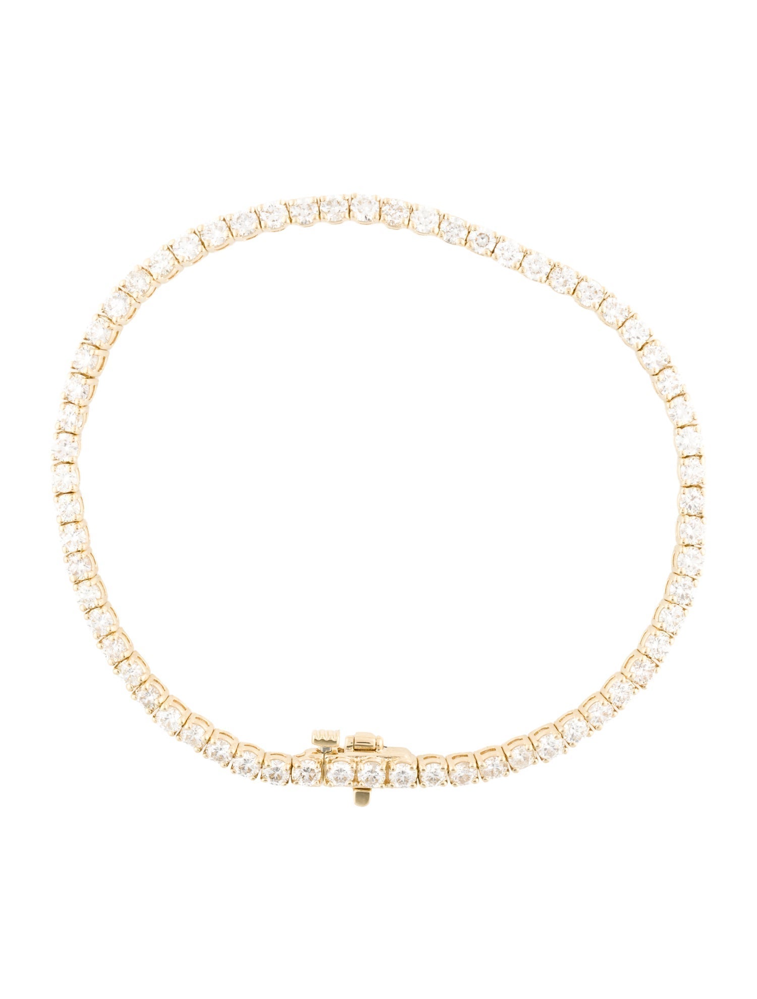 Bracelet 14K 4.00ctw Diamond Tennis Link