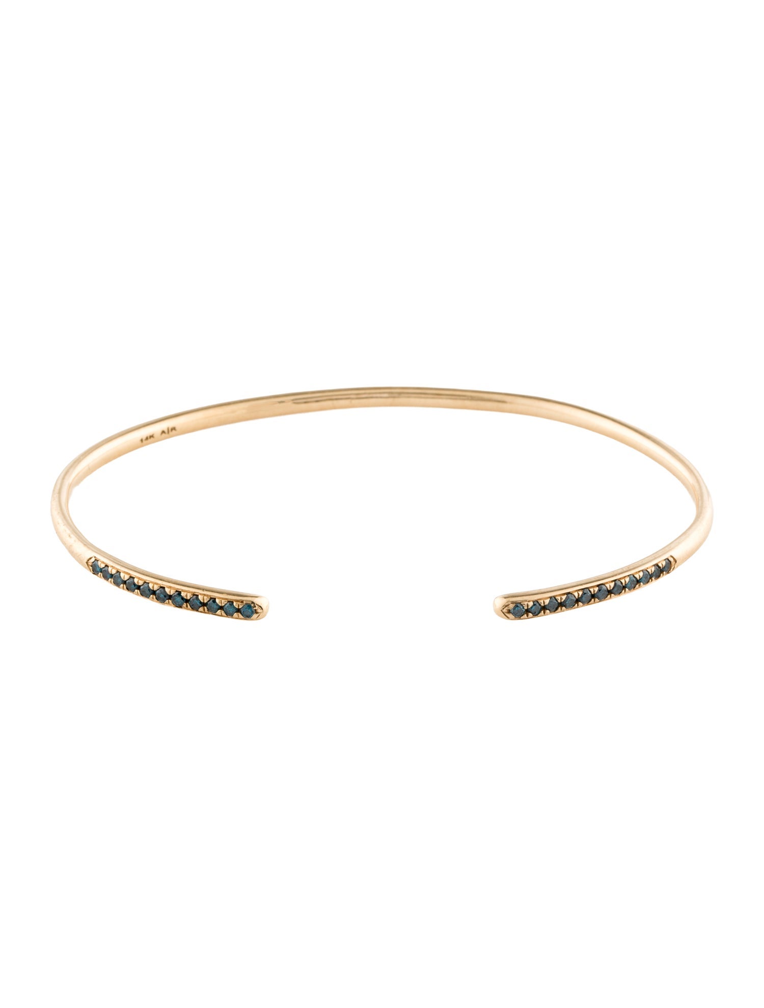 Bracelet 14K Diamond Cuff