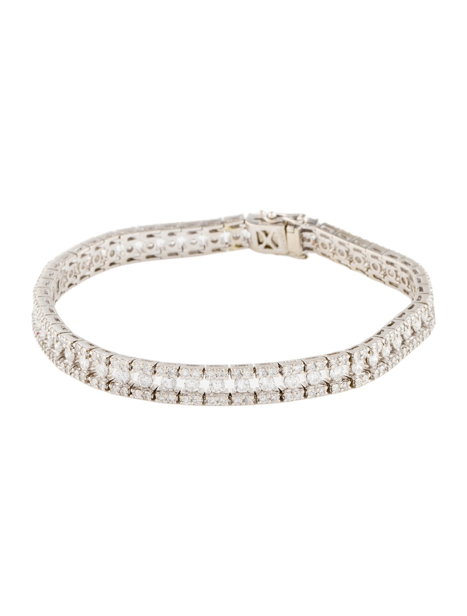 Bracelet 14K 4.25ctw Diamond Line