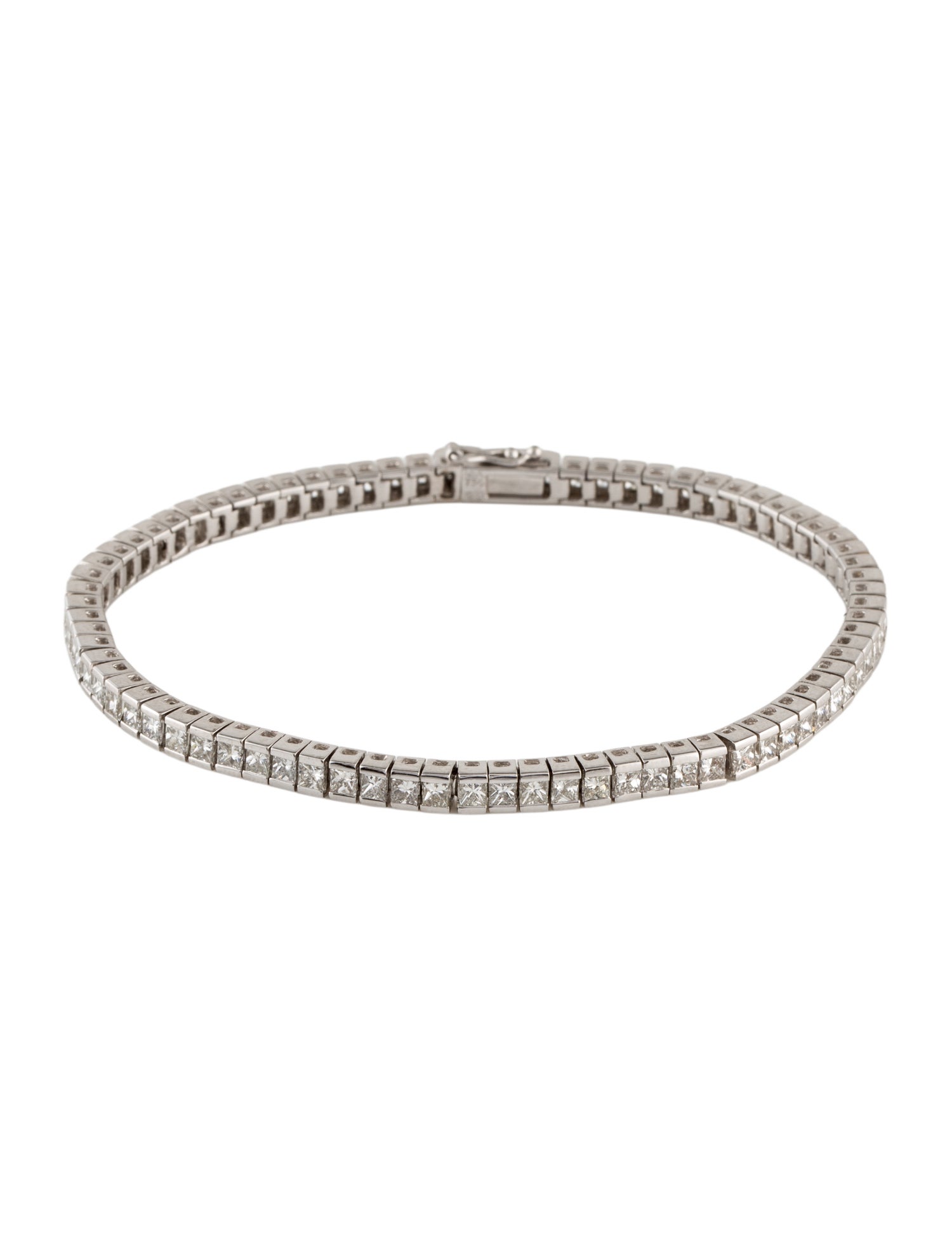 Bracelet 18K 5.00ctw Diamond Line