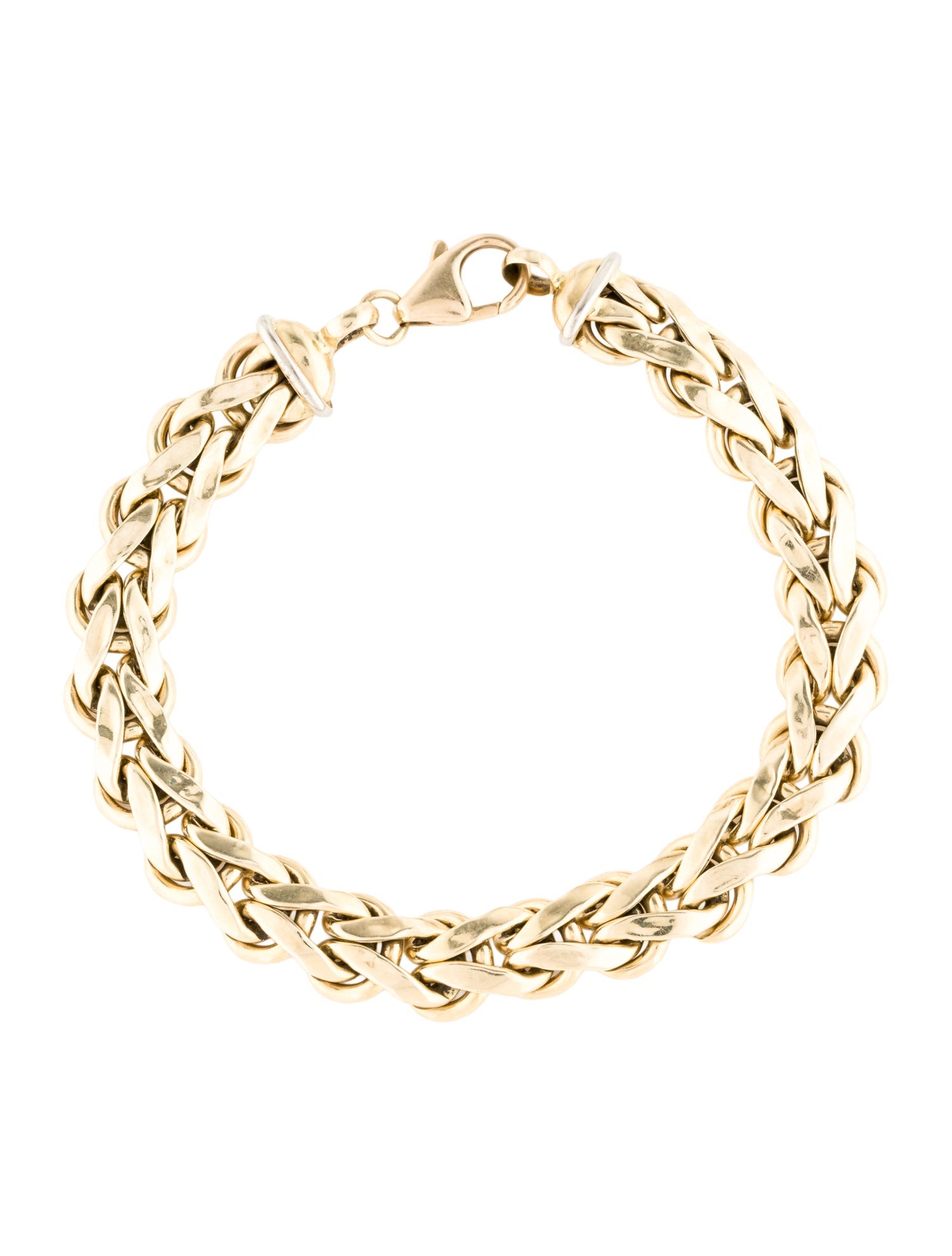 Bracelet 14K Two-Tone Link