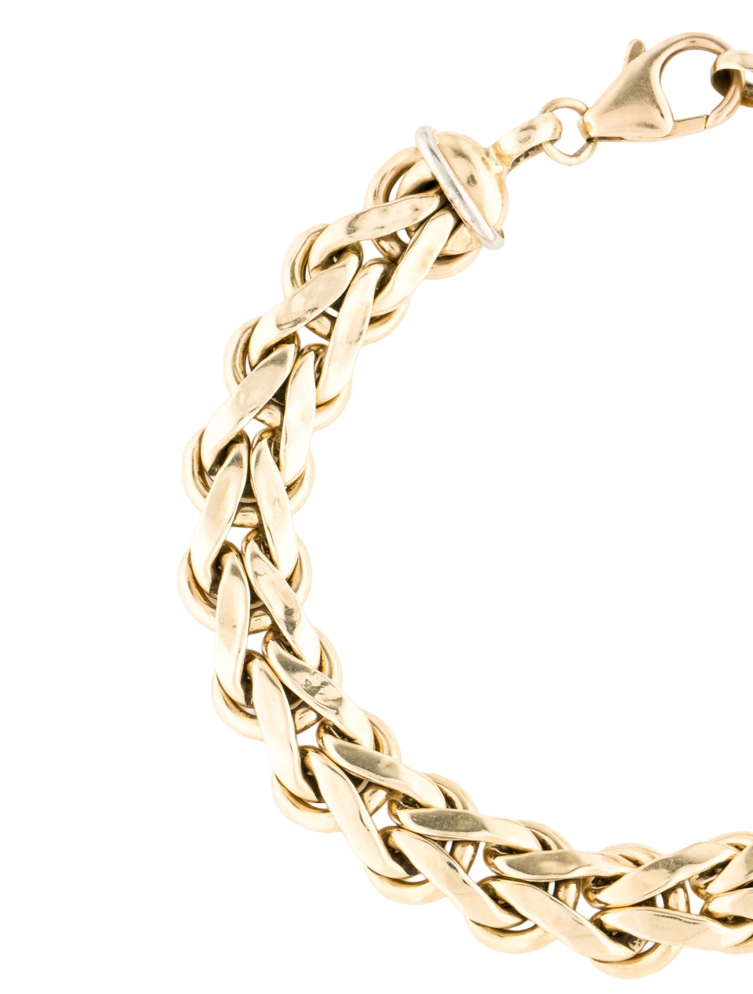 Bracelet 14K Two-Tone Link