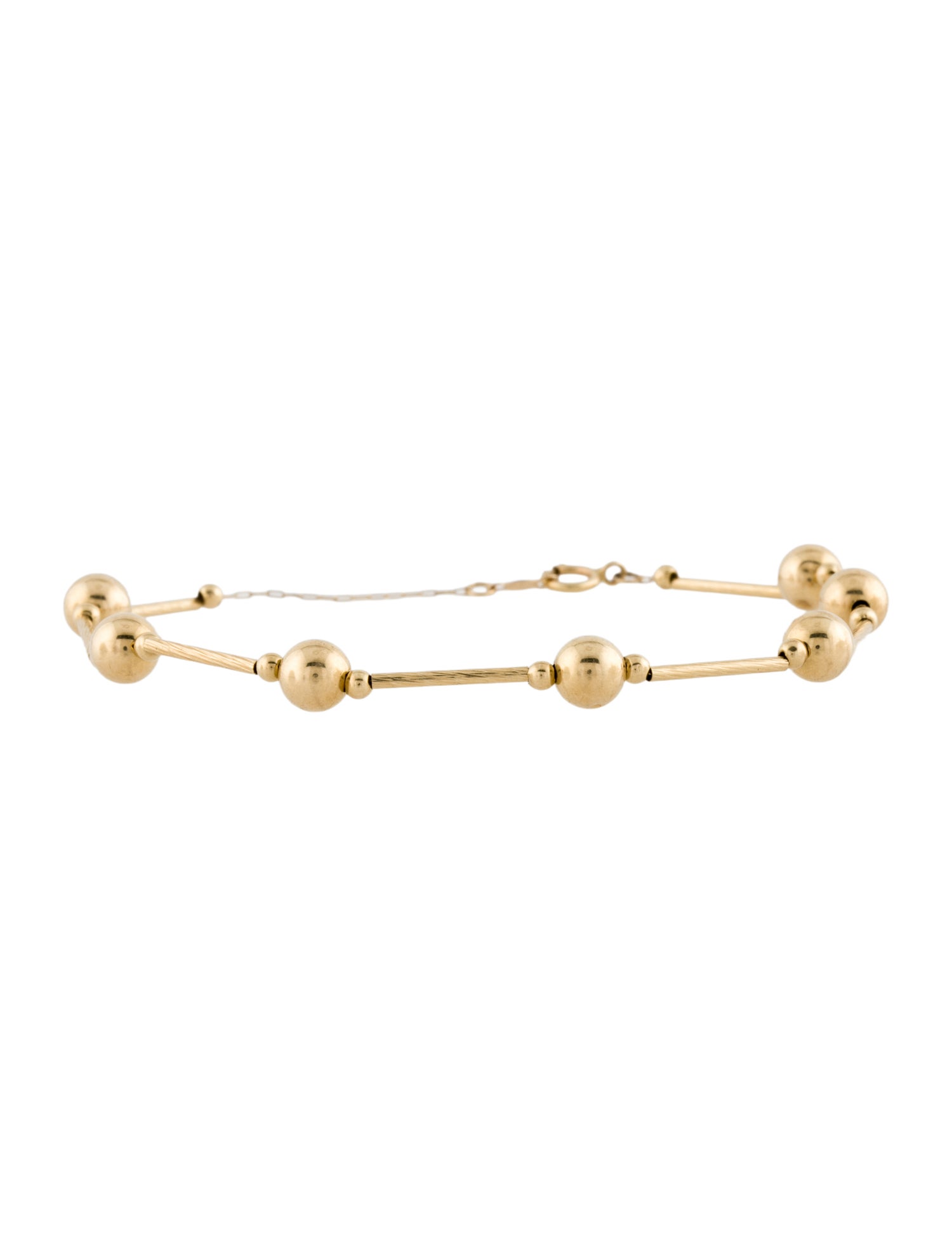 Bracelet 14K Bead Station
