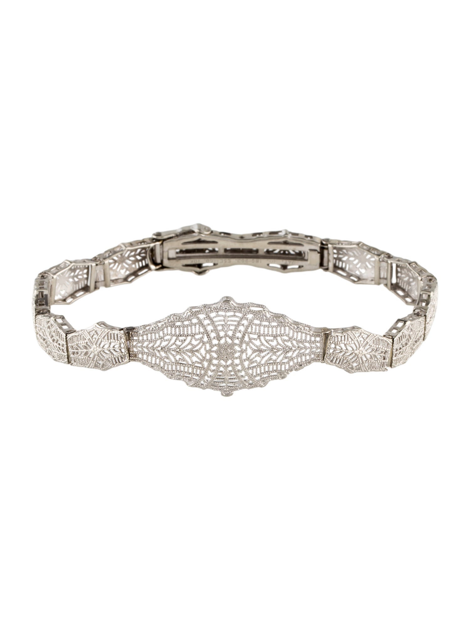 Bracelet 10K Filigree Link