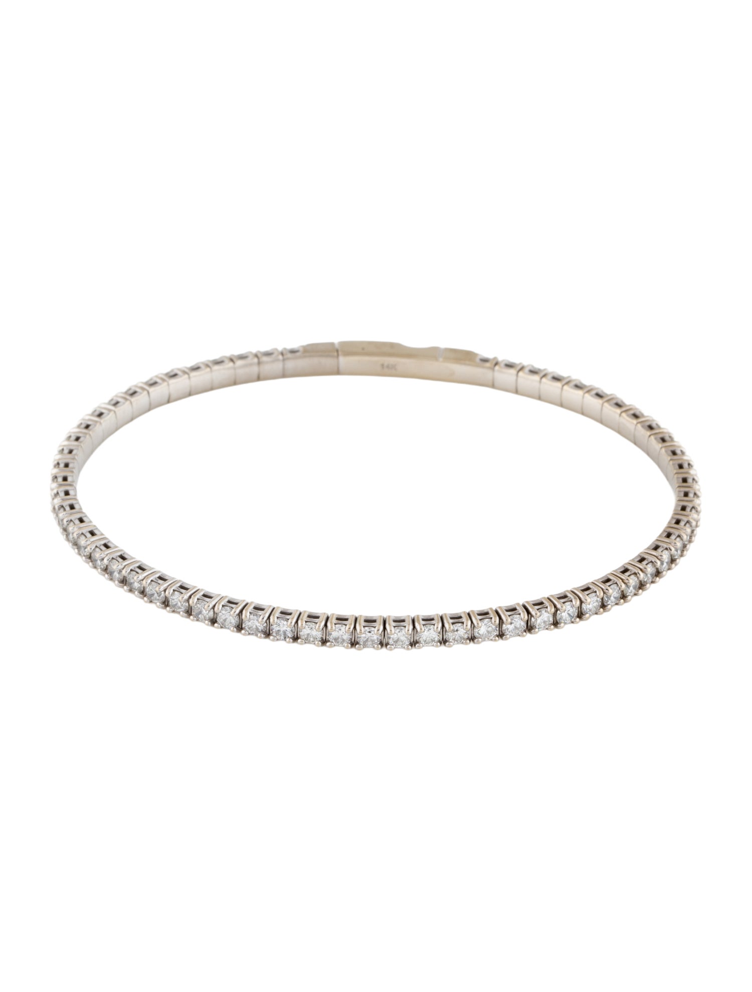 Bracelet 14K 2.60ctw Diamond Flex Link
