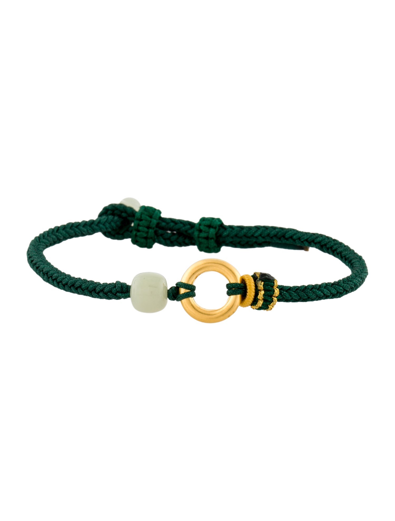 Bracelet 24K Nephrite Charm