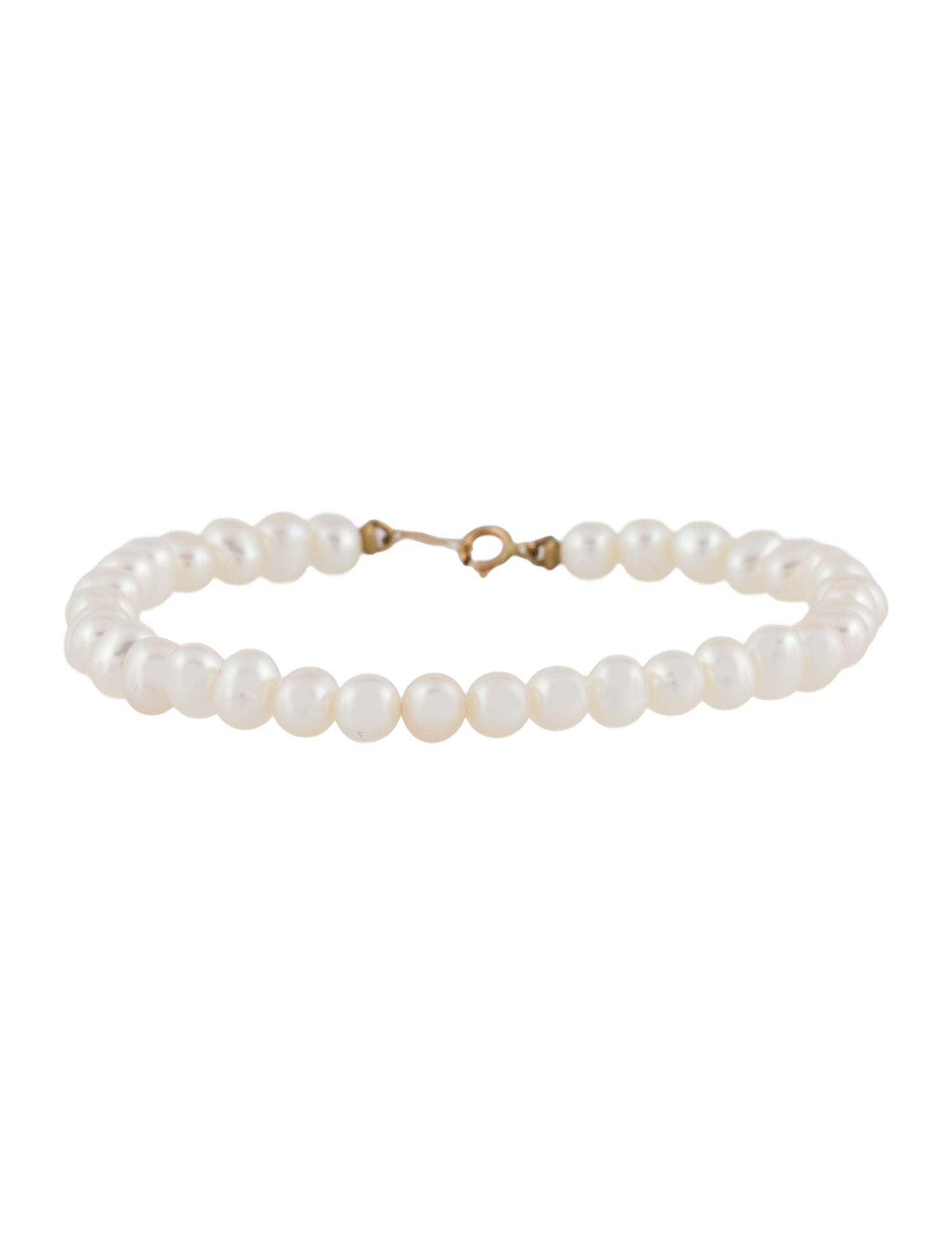 Bracelet 14K Pearl Bead Strand