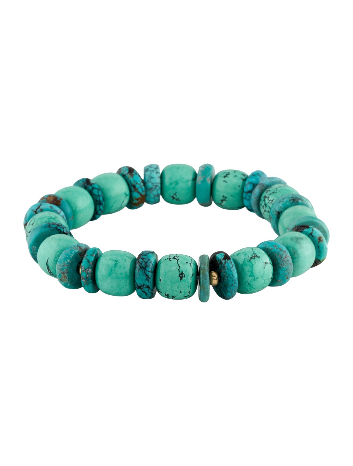 Bracelet 14K Magnesite &Turquoise Bead