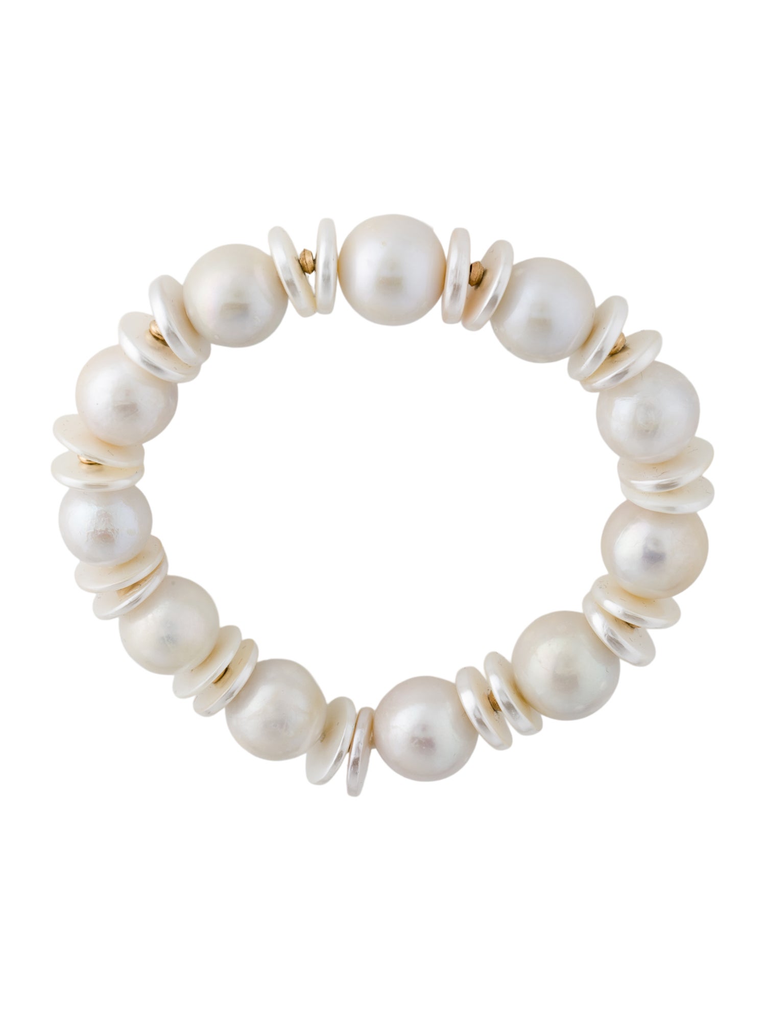 Bracelet 14K Pearl Bead Strand