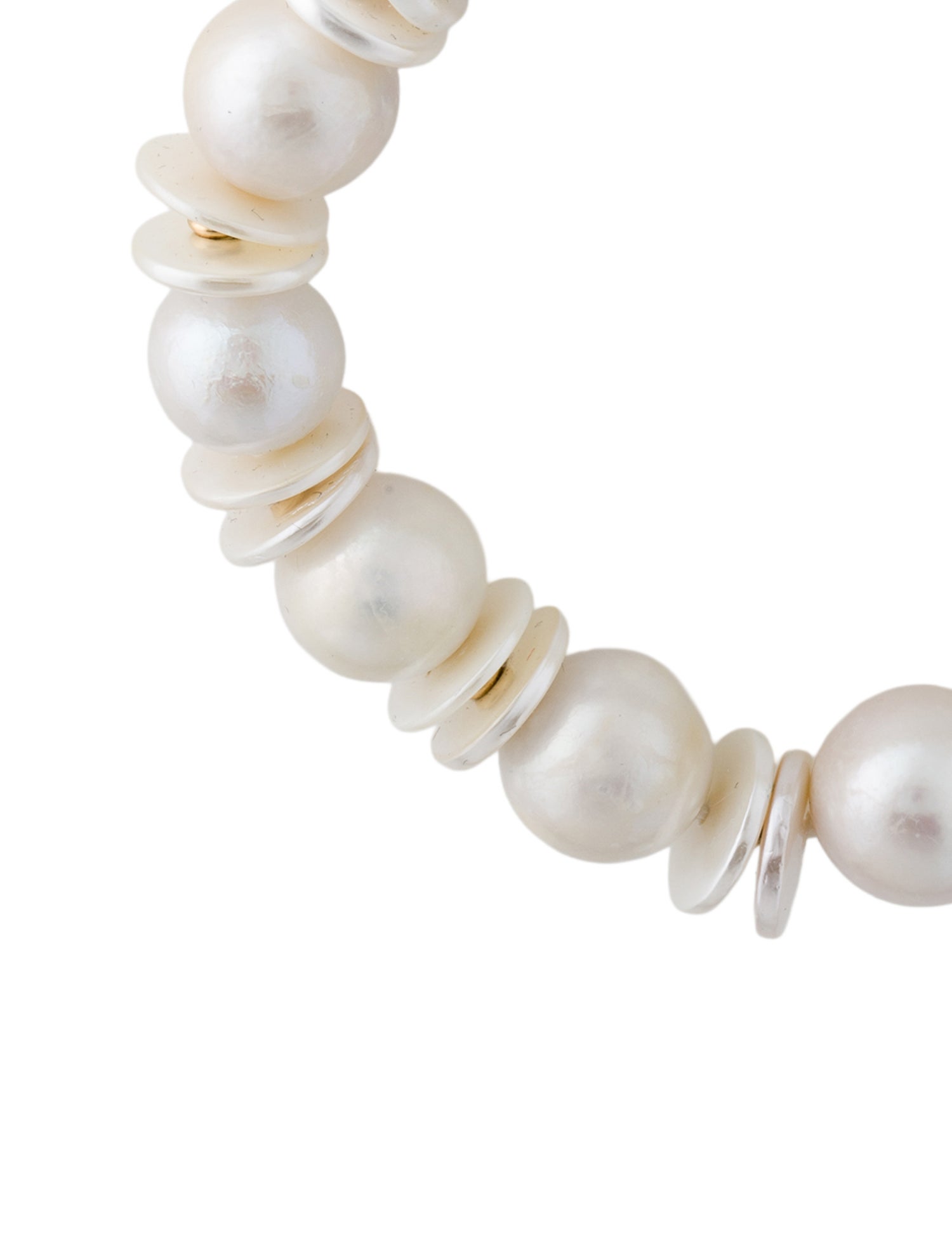 Bracelet 14K Pearl Bead Strand