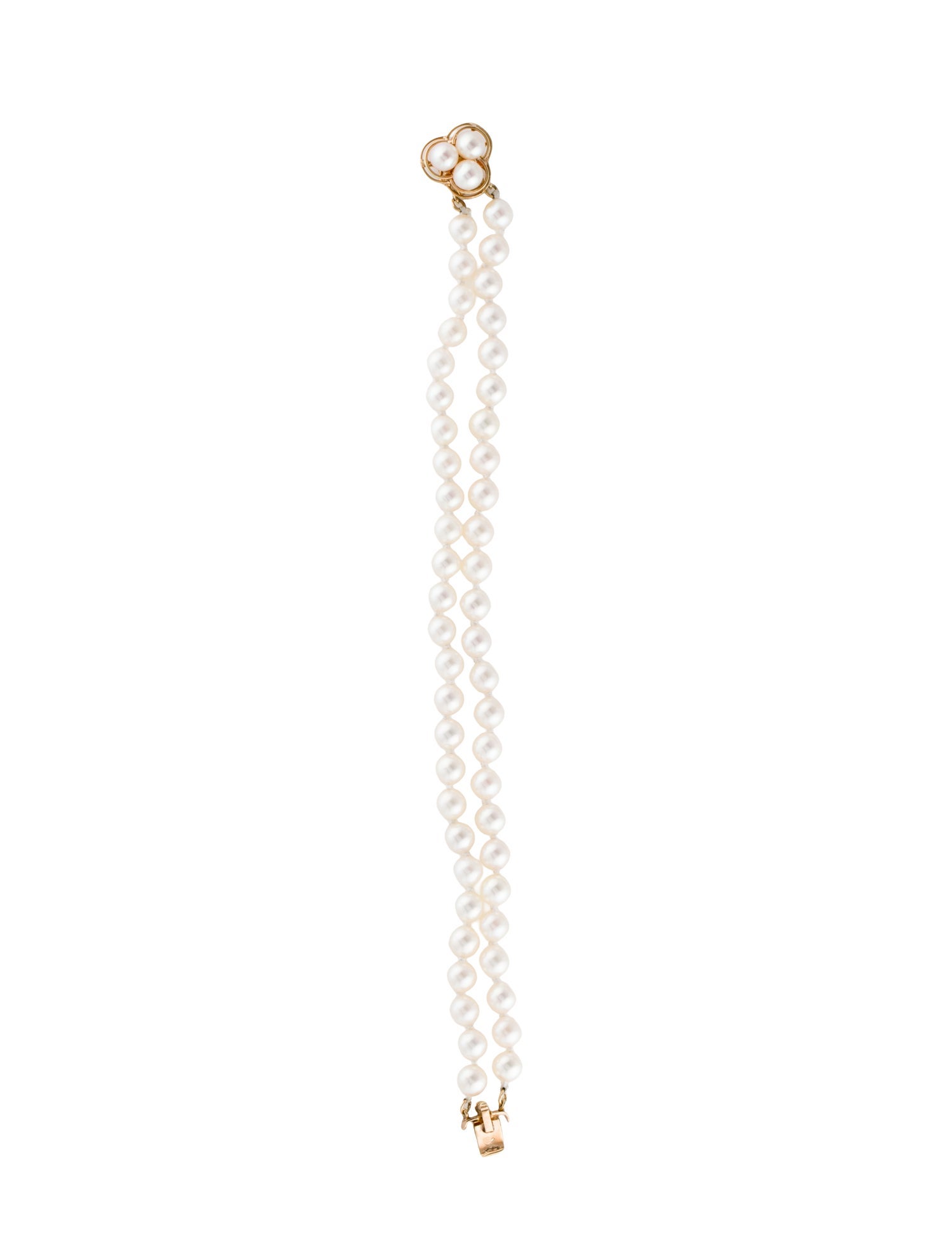 Bracelet 14K Pearl Double Strand