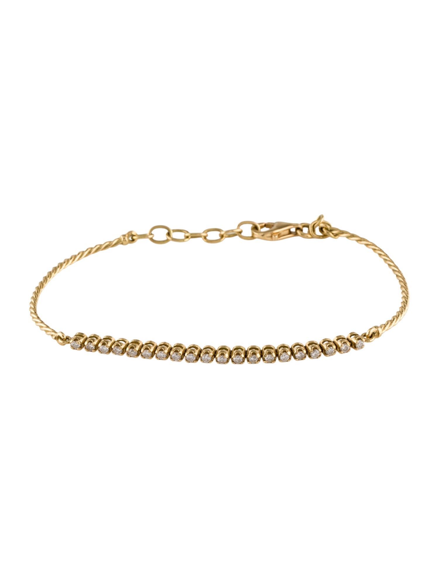 Bracelet 18K Diamond Link