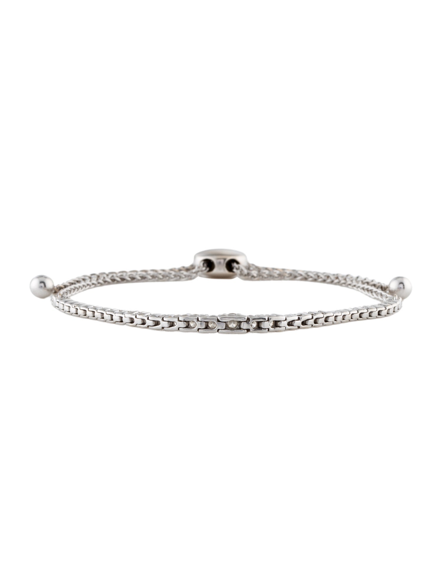 Bracelet 14K Diamond Chain Link