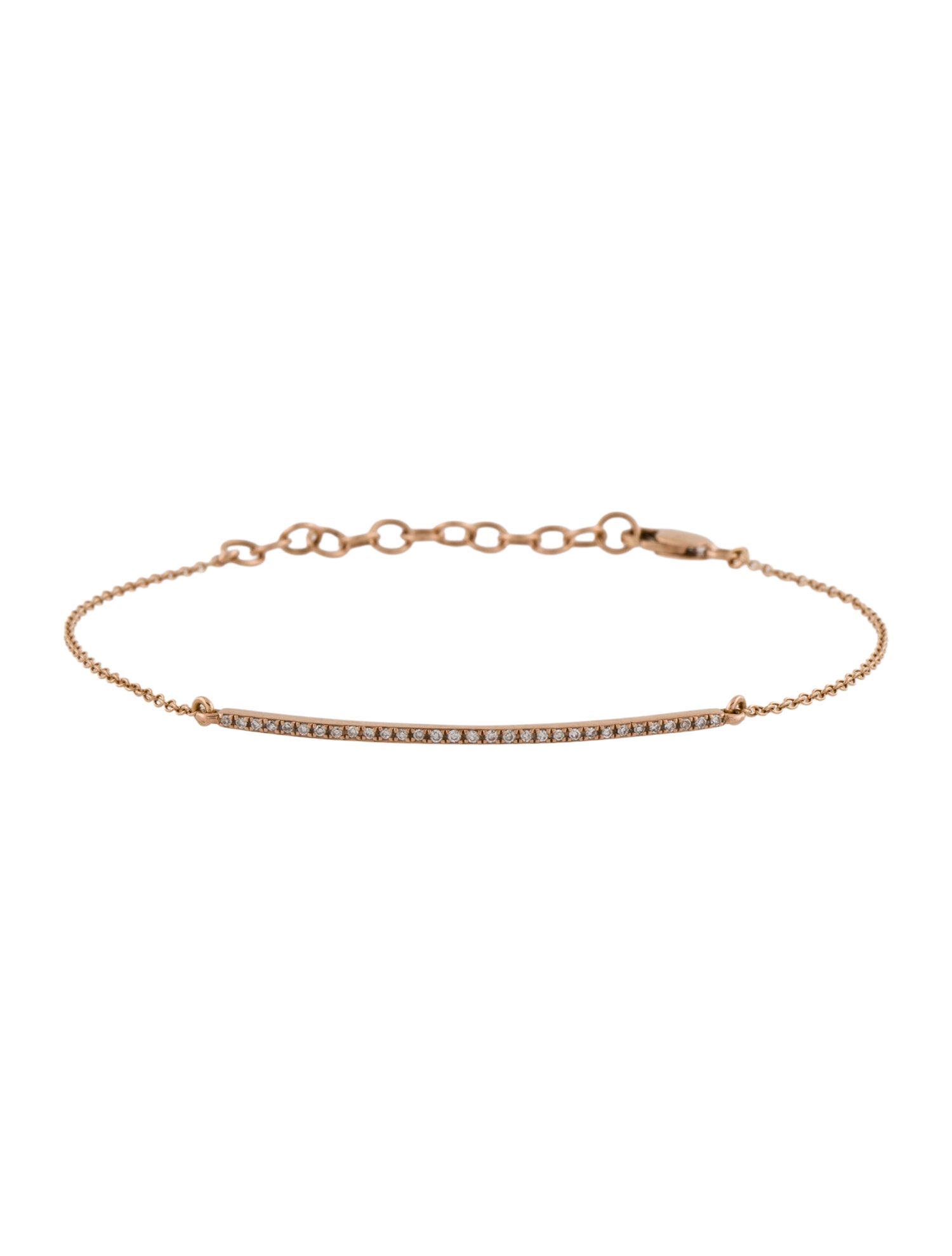 Bracelet 14K Diamond Bar