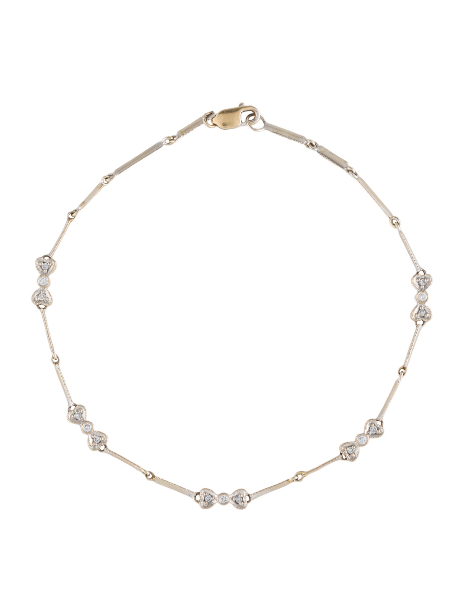 Bracelet 18K Diamond Bow