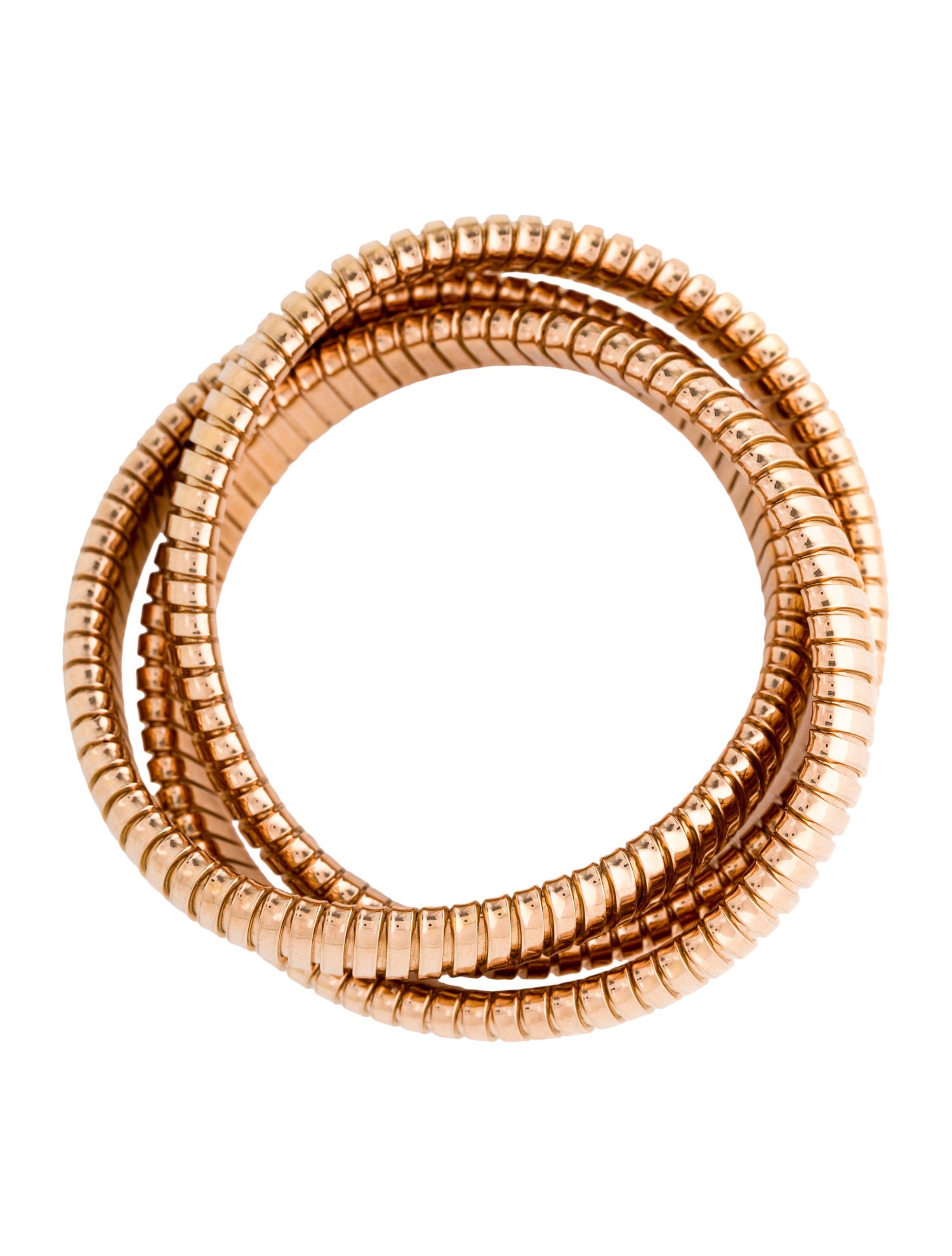 18K Rolling Bangle Bracelet