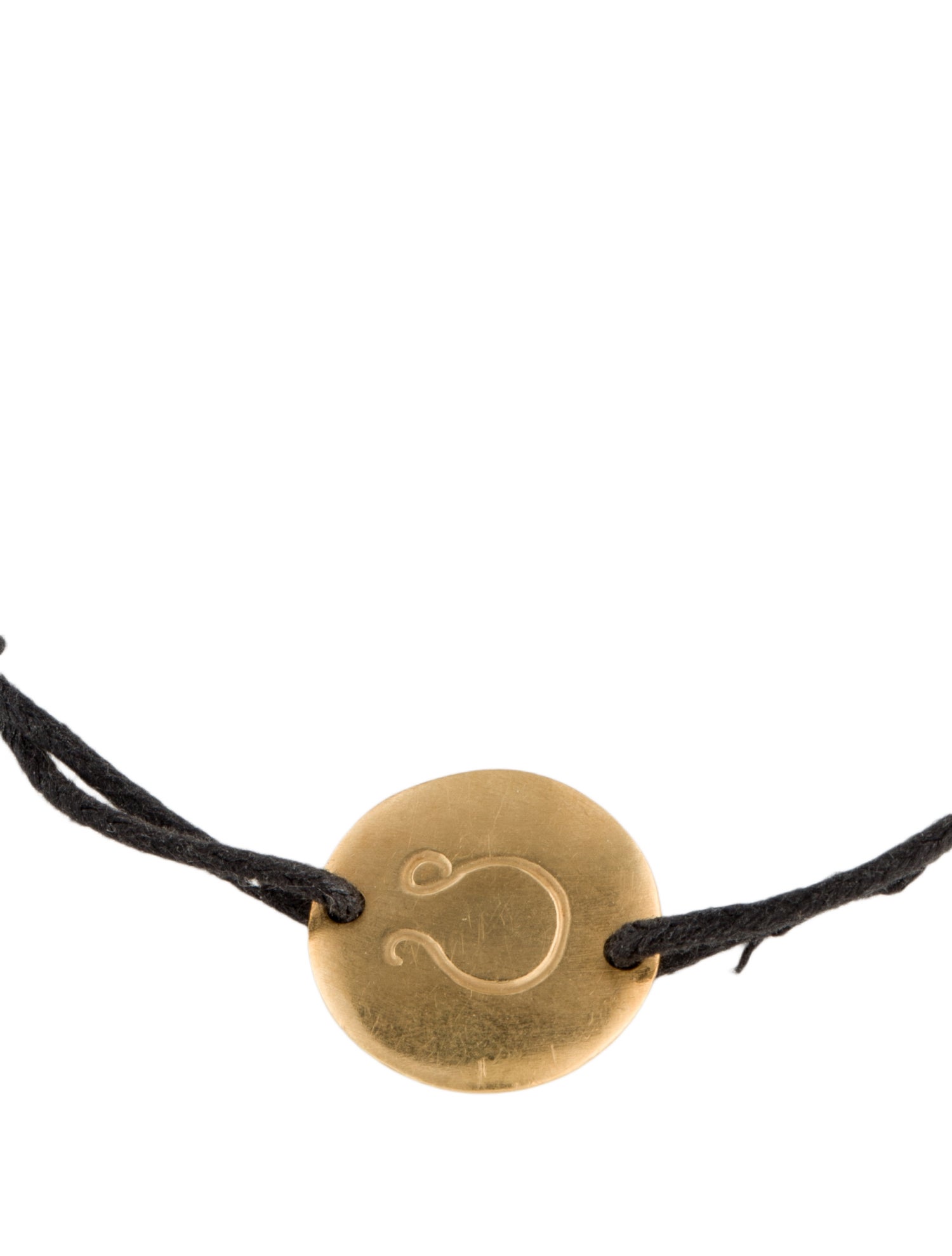 Bracelet 18K Leo Zodiac Symbol Cord