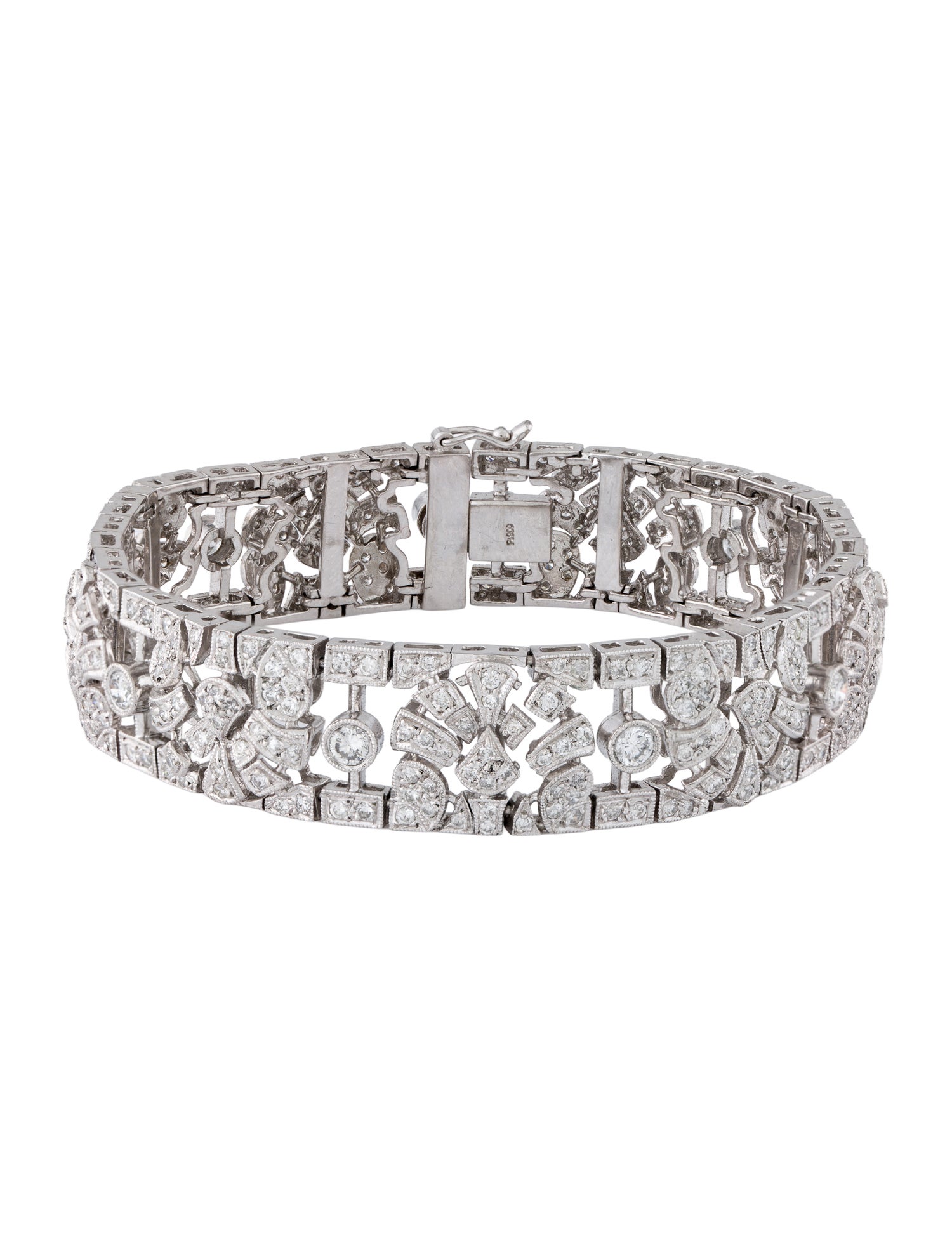 Bracelet Platinum 4.60ct Diamond