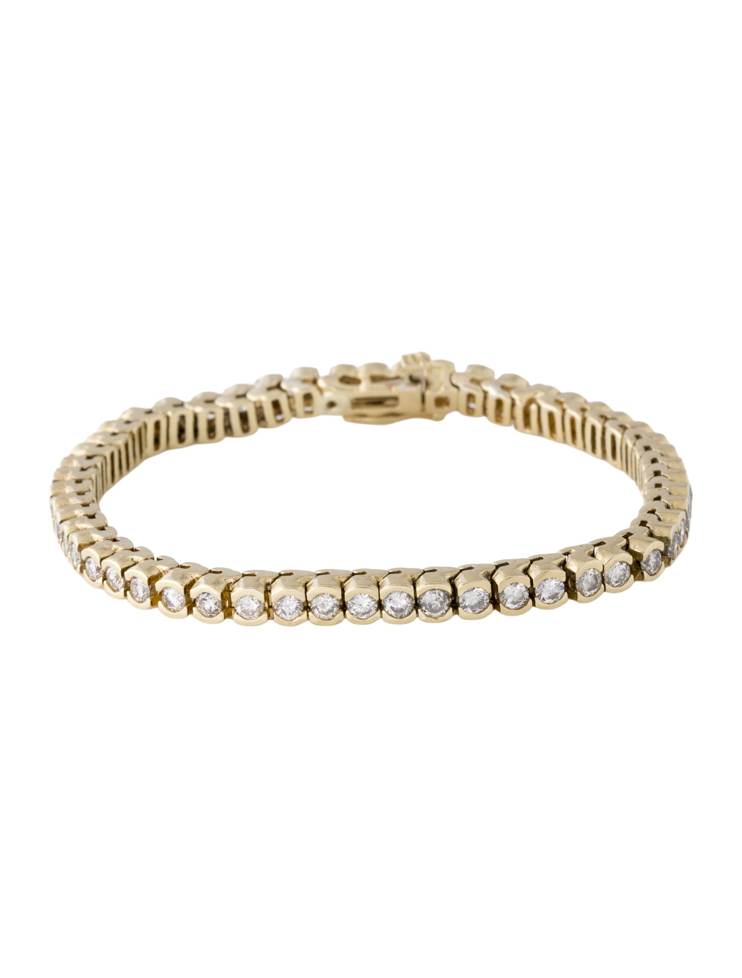 Bracelet 14K 3.25ctw Diamond Tennis