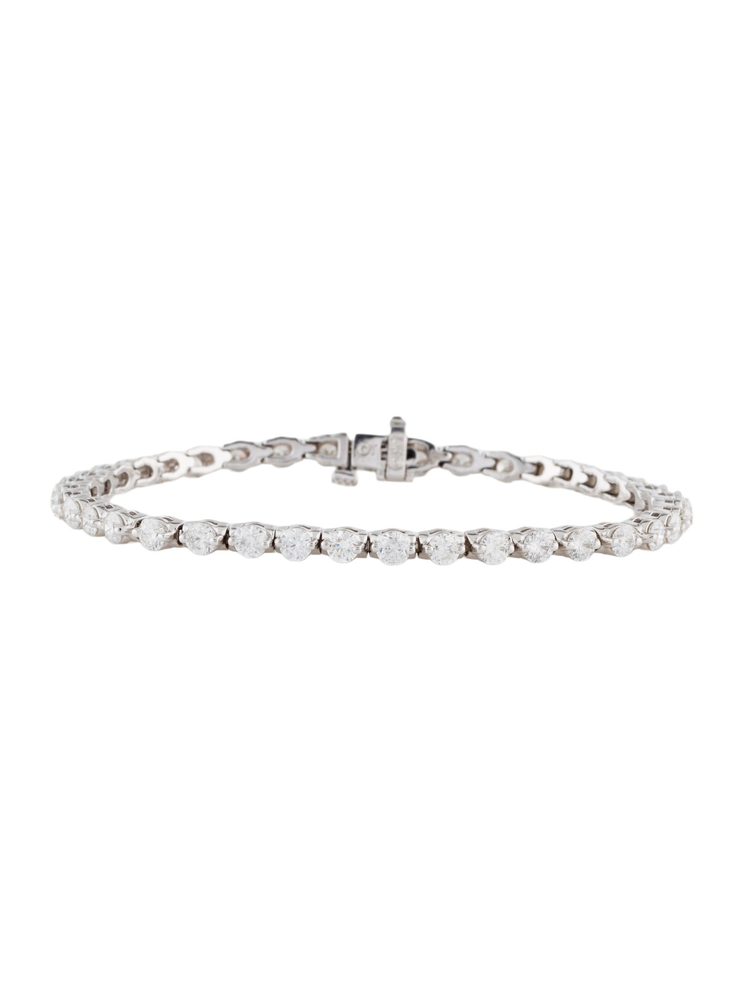 Bracelet 14K 4.40ctw Diamond Tennis