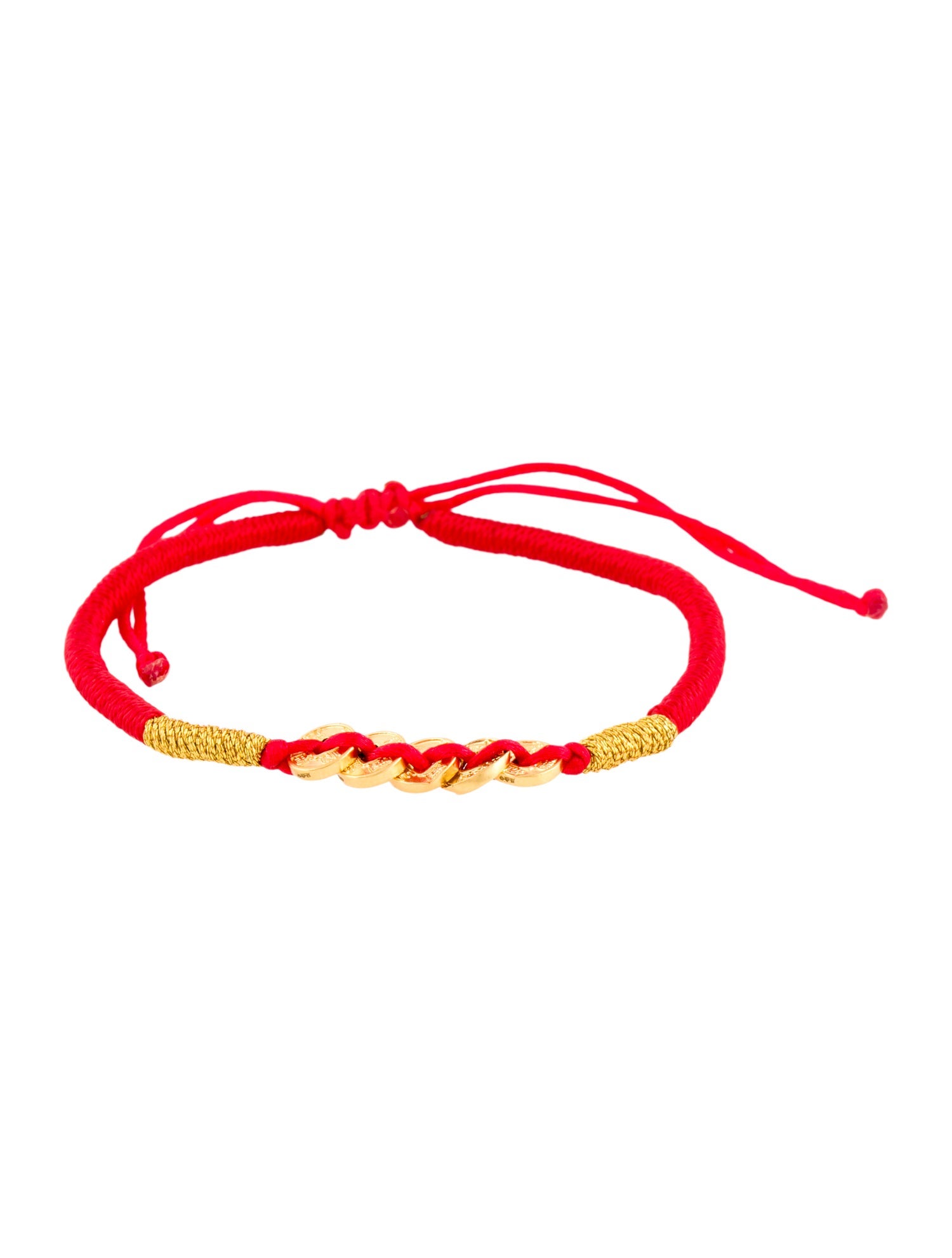 Bracelet 24K Cord Coin