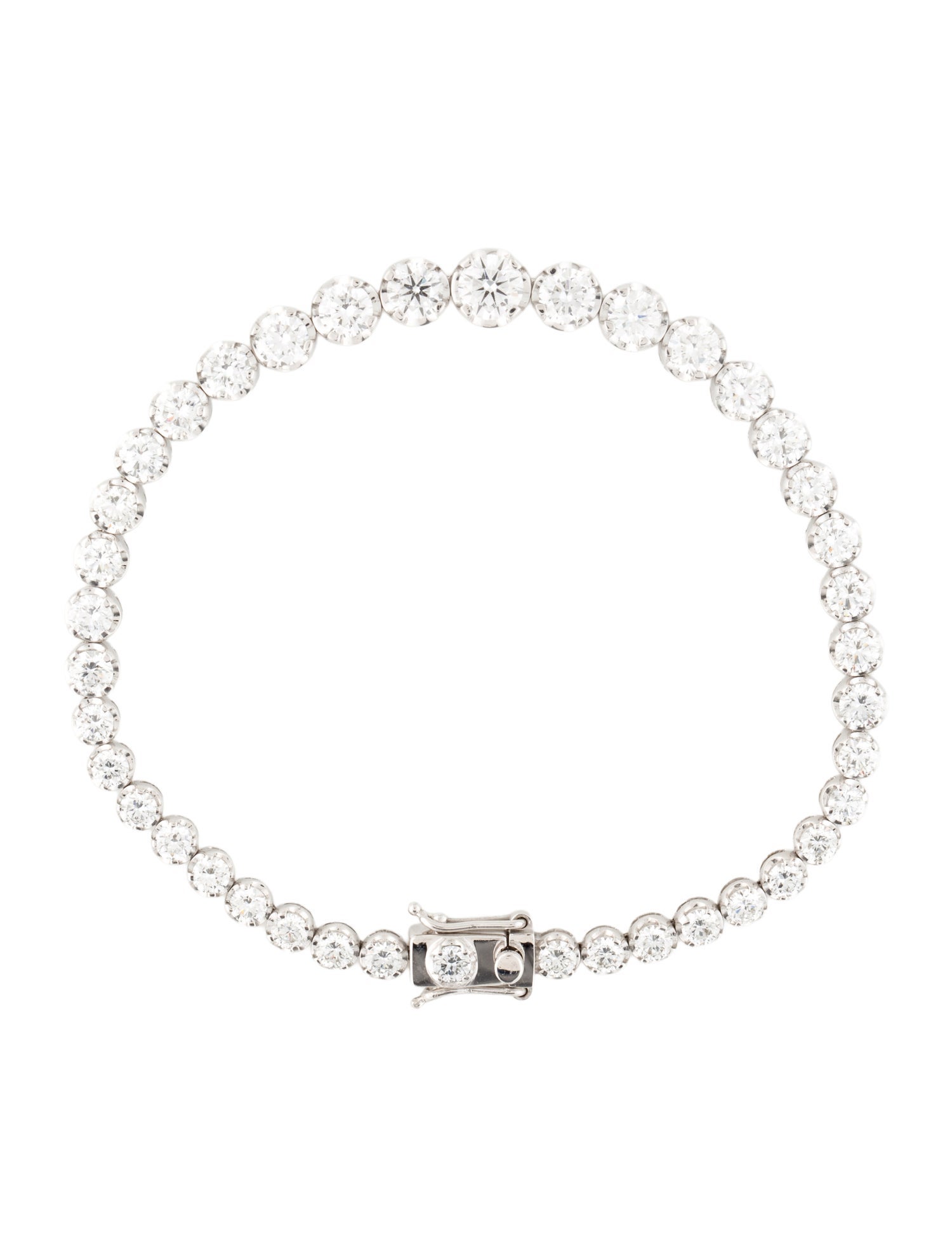 Bracelet 14K 4.75ctw Lab-Grown Diamond Graduated Tennis