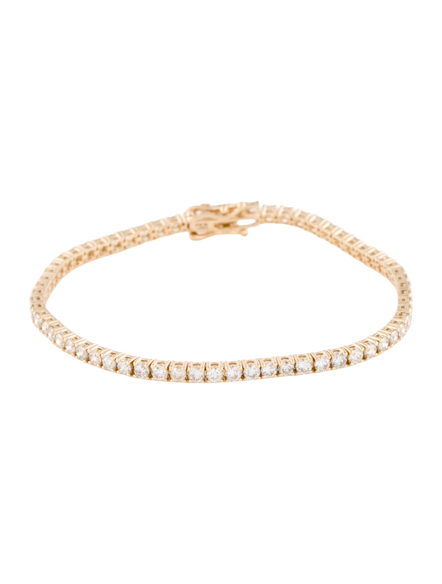 Bracelet 14K 4.00ctw Diamond Tennis
