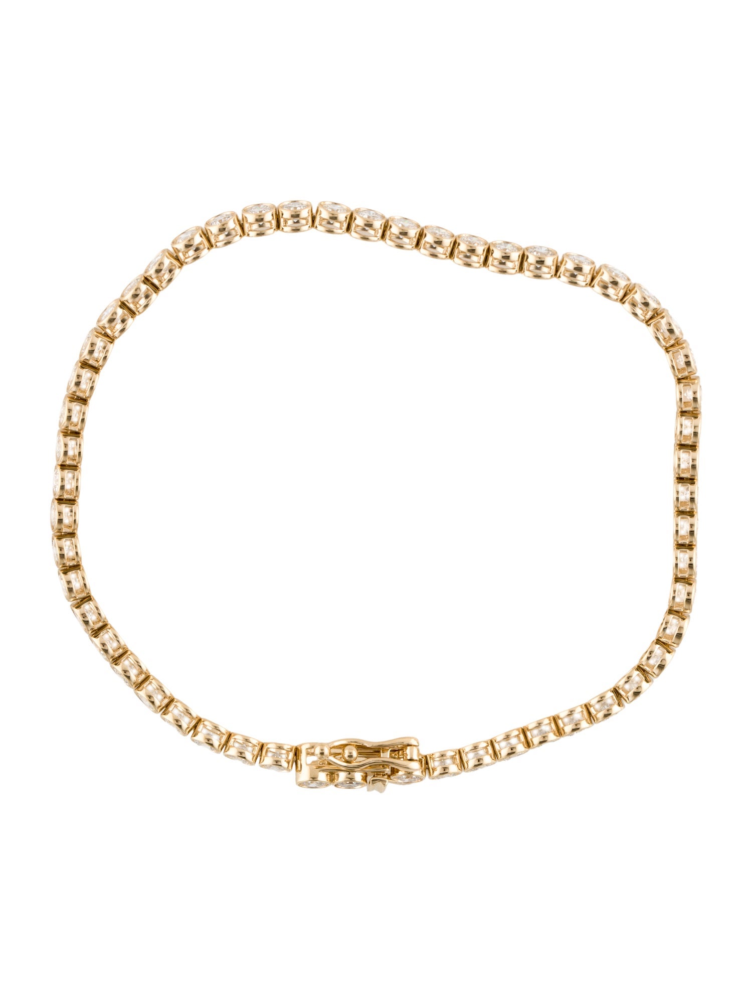 Bracelet 14K 4.00ctw Lab-Grown Diamond Tennis Bracelet