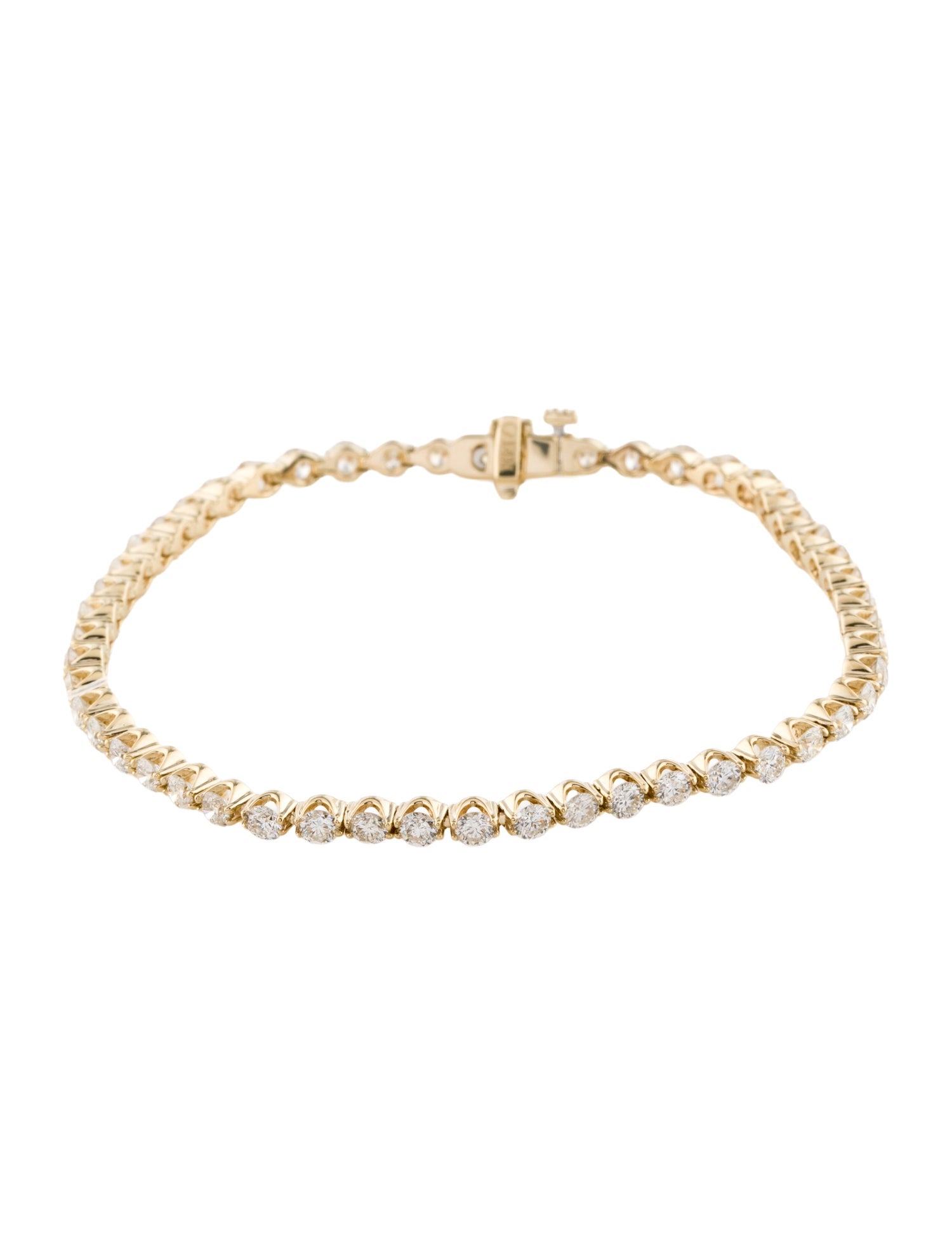 Bracelet 14K 4.00ctw Diamond Tennis
