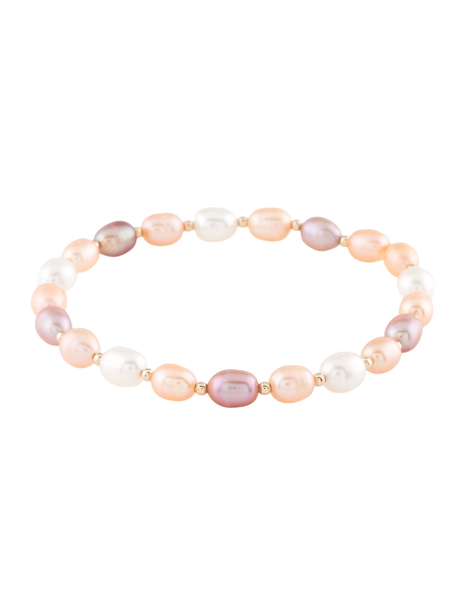 Bracelet 14K Pearl Stretch