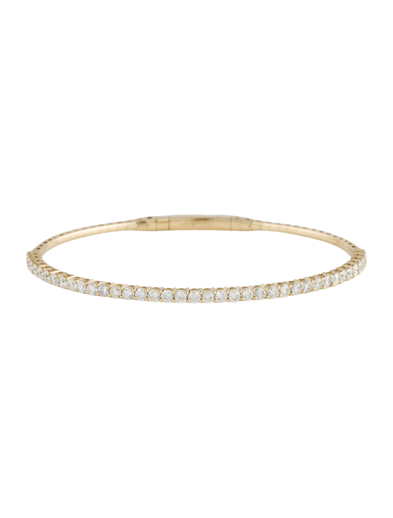 Bracelet 14K 1.90ctw Diamond Flex Cuff