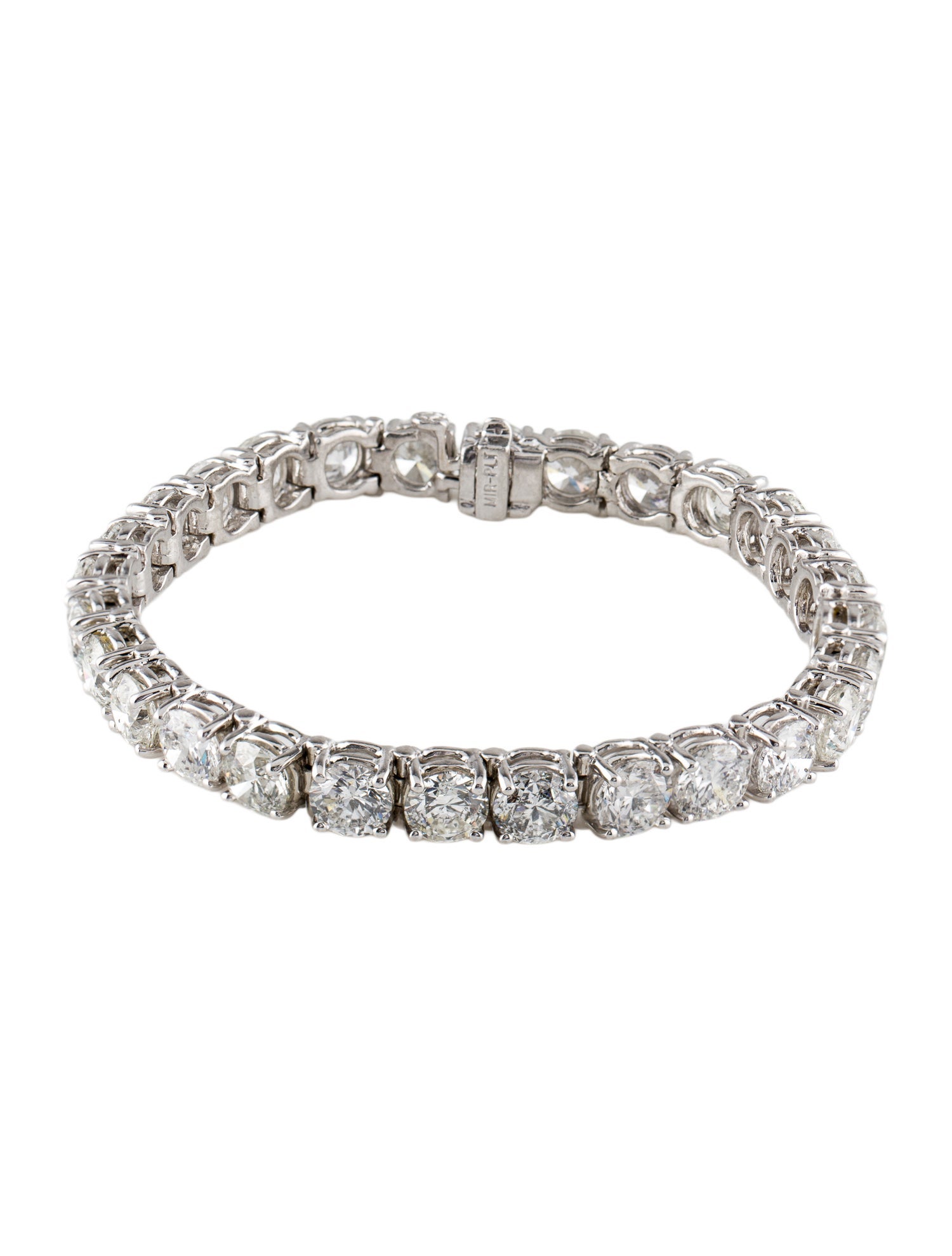 Bracelet Platinum 20.44ctw Diamond Tennis Bracelet