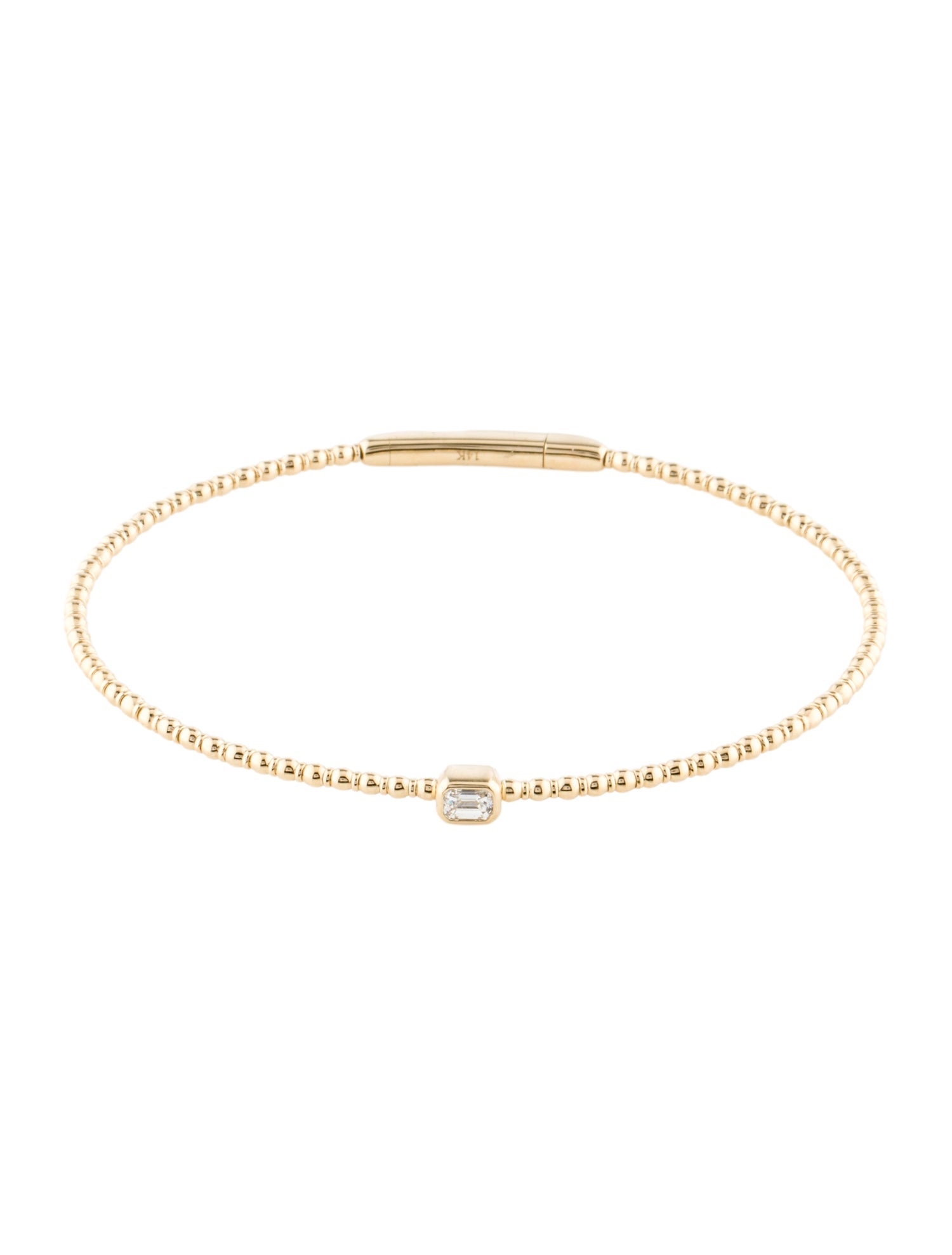 Bracelet 14K Diamond Flex Bangle