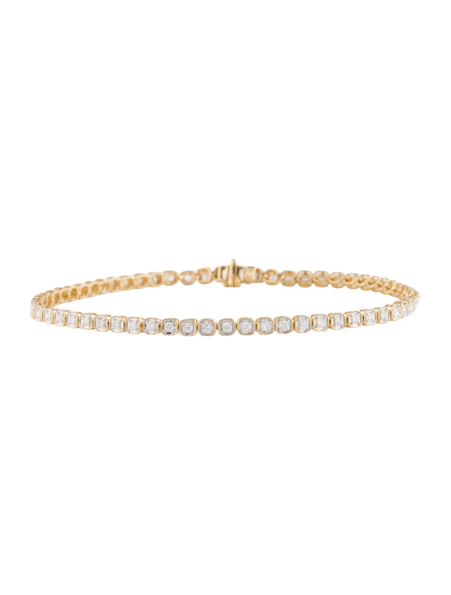 Bracelet 14K 1.00ctw Diamond Tennis