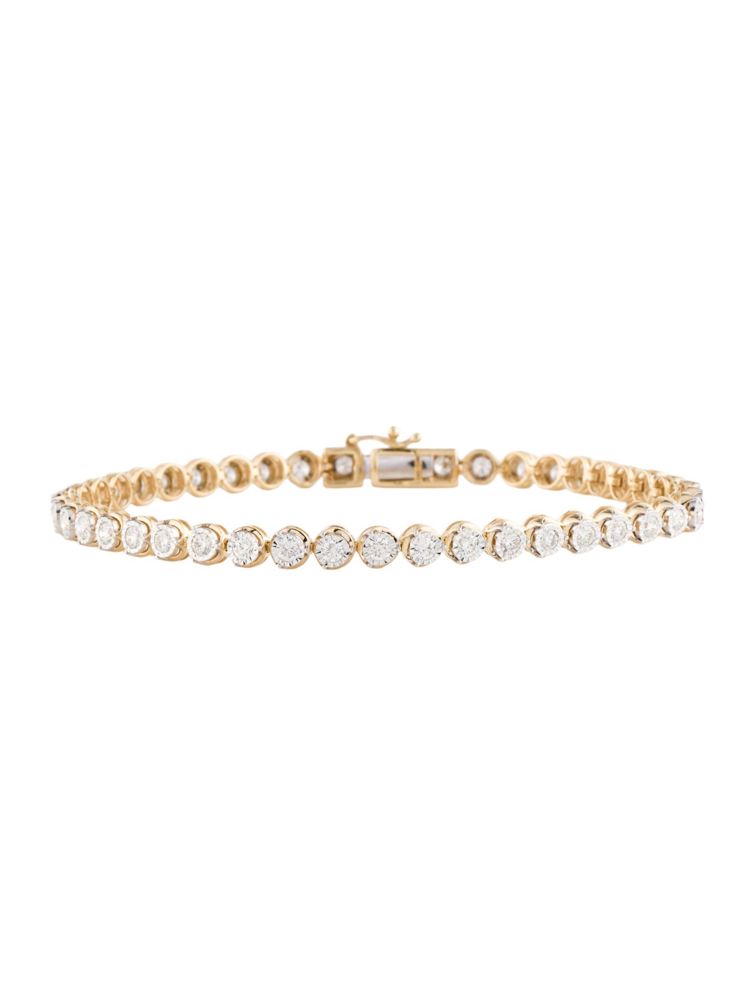 Bracelet 14K 2.04ctw Diamond Tennis