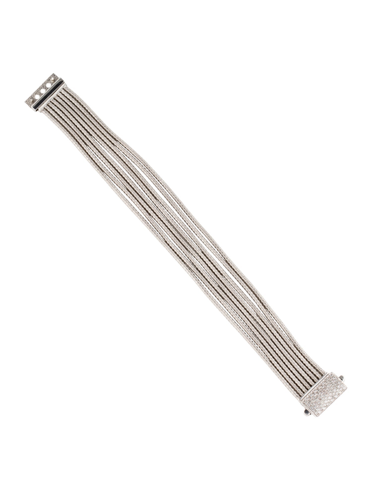 Bracelet 14K Diamond Multistrand