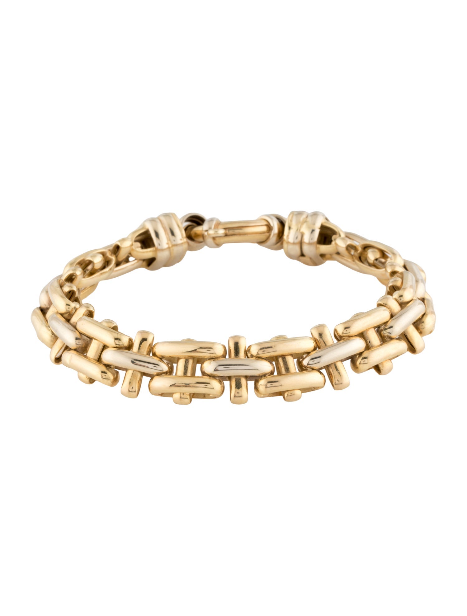 Bracelet Two-Tone Chain Link