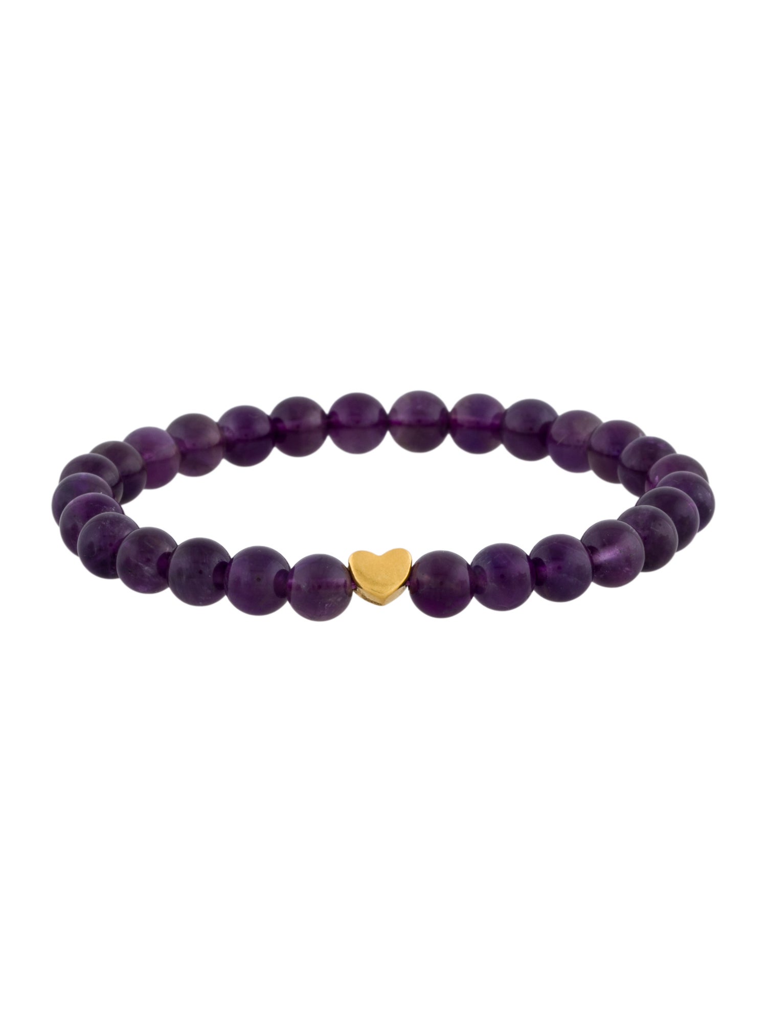 Bracelet 24K Amethyst Stretch