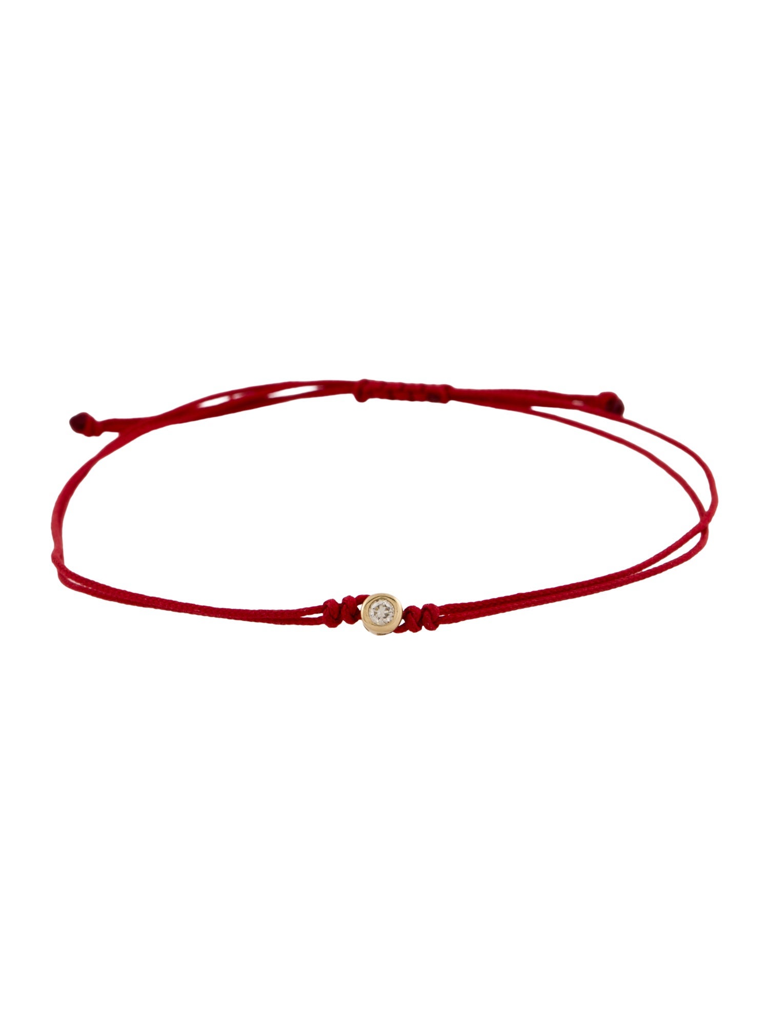 Bracelet 14K Diamond Cord Wrap