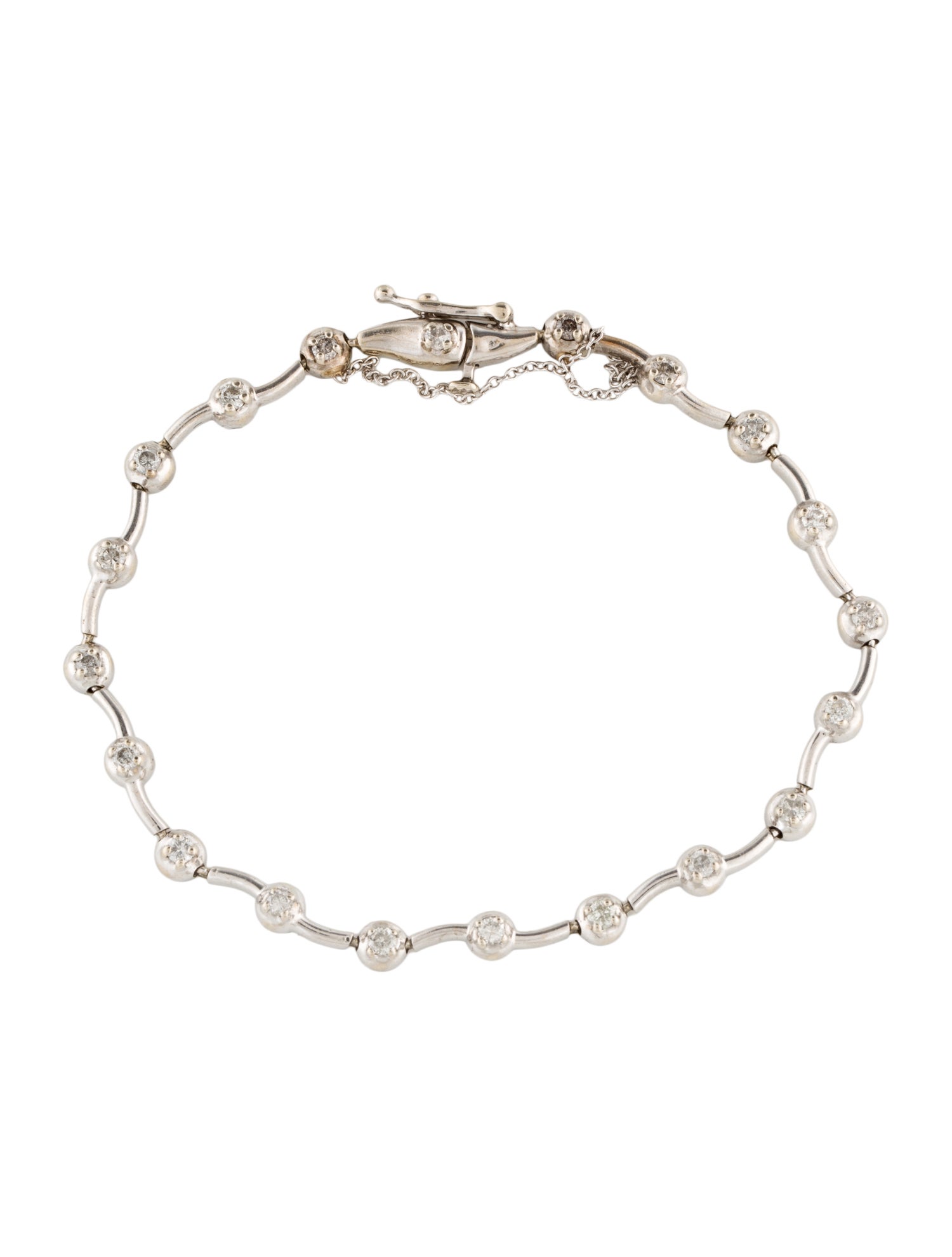 Bracelet 14K Diamond Link