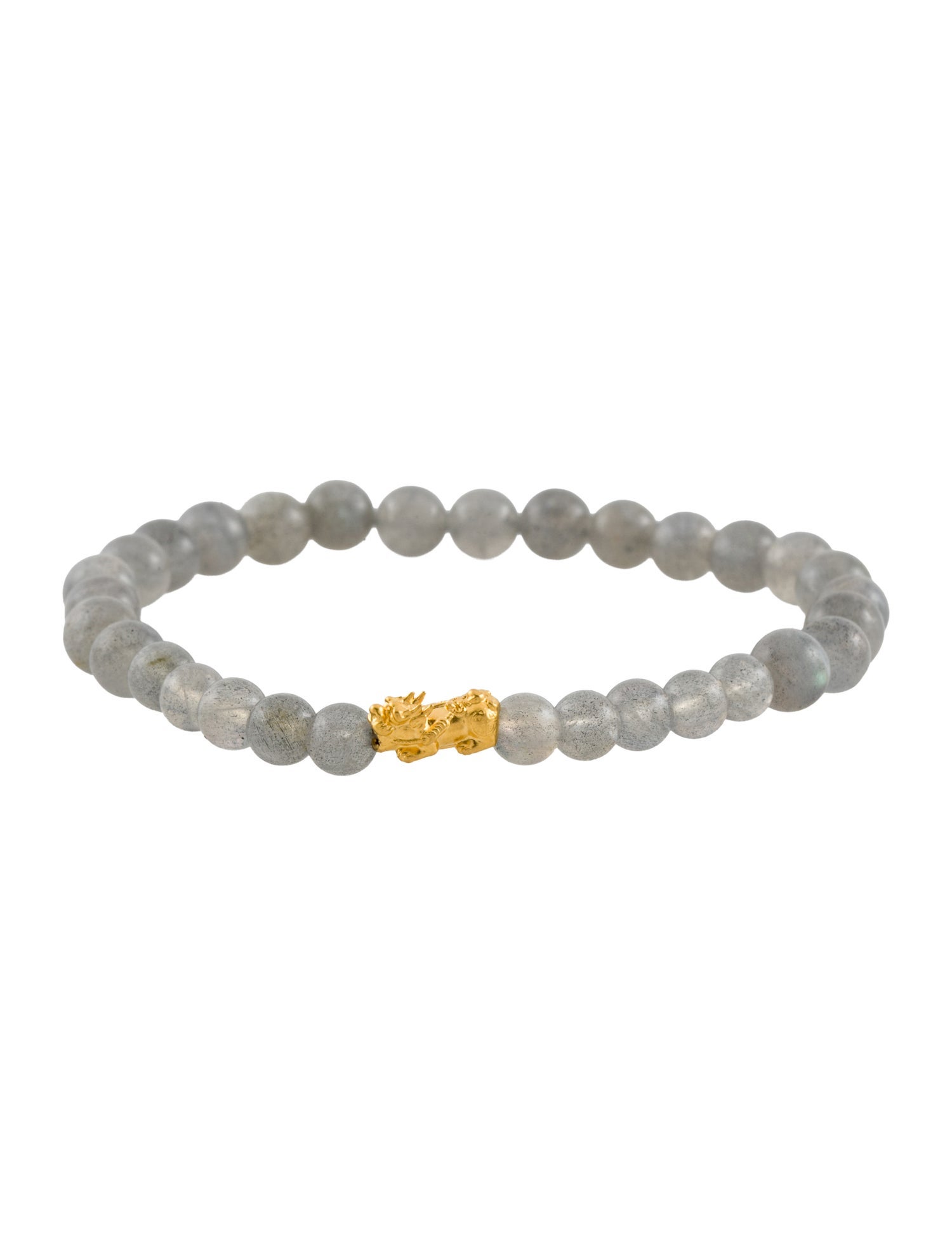 Bracelet 24K Labradorite Bead
